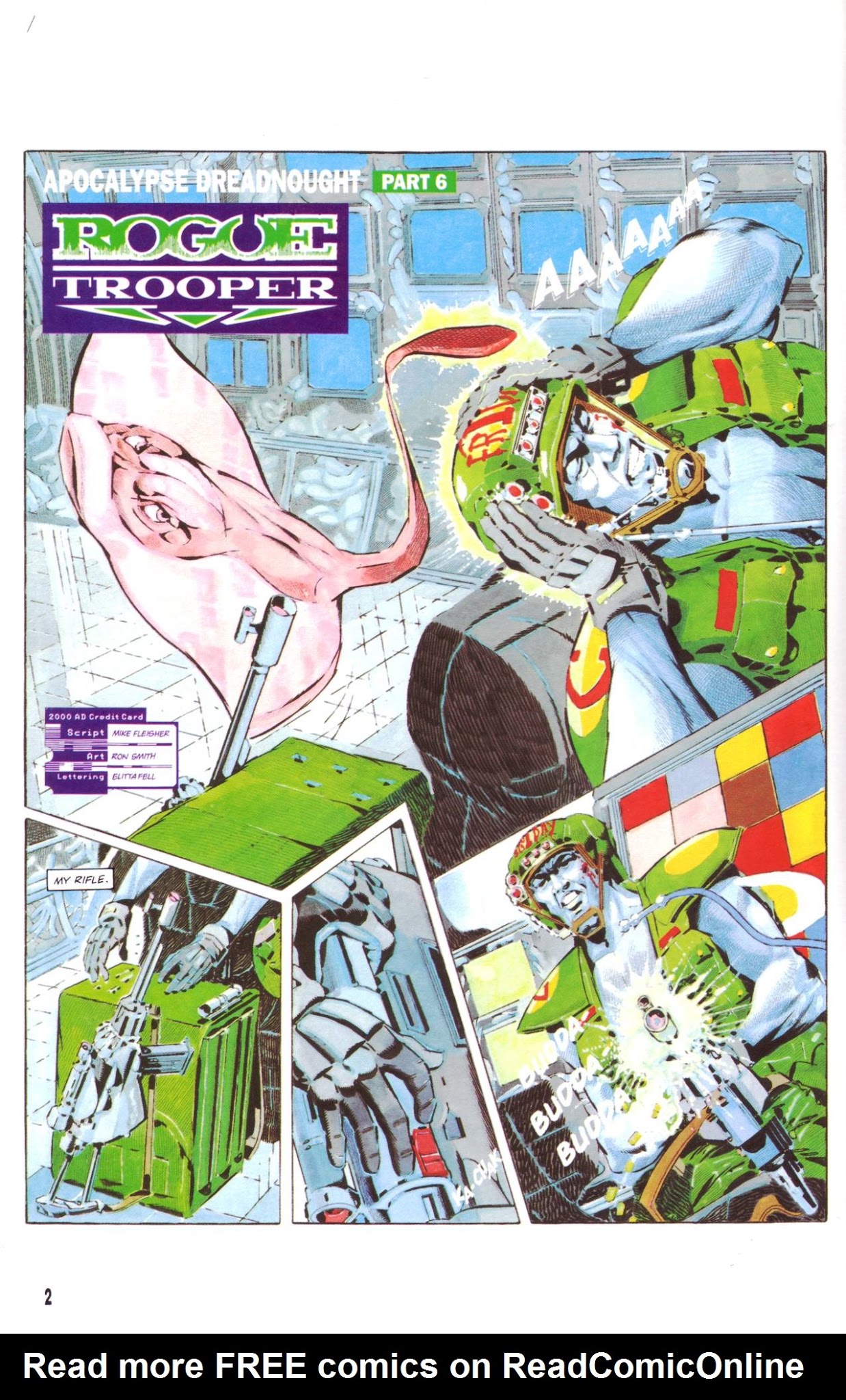 Read online Rogue Trooper:  The Final Warrior comic -  Issue #9 - 3