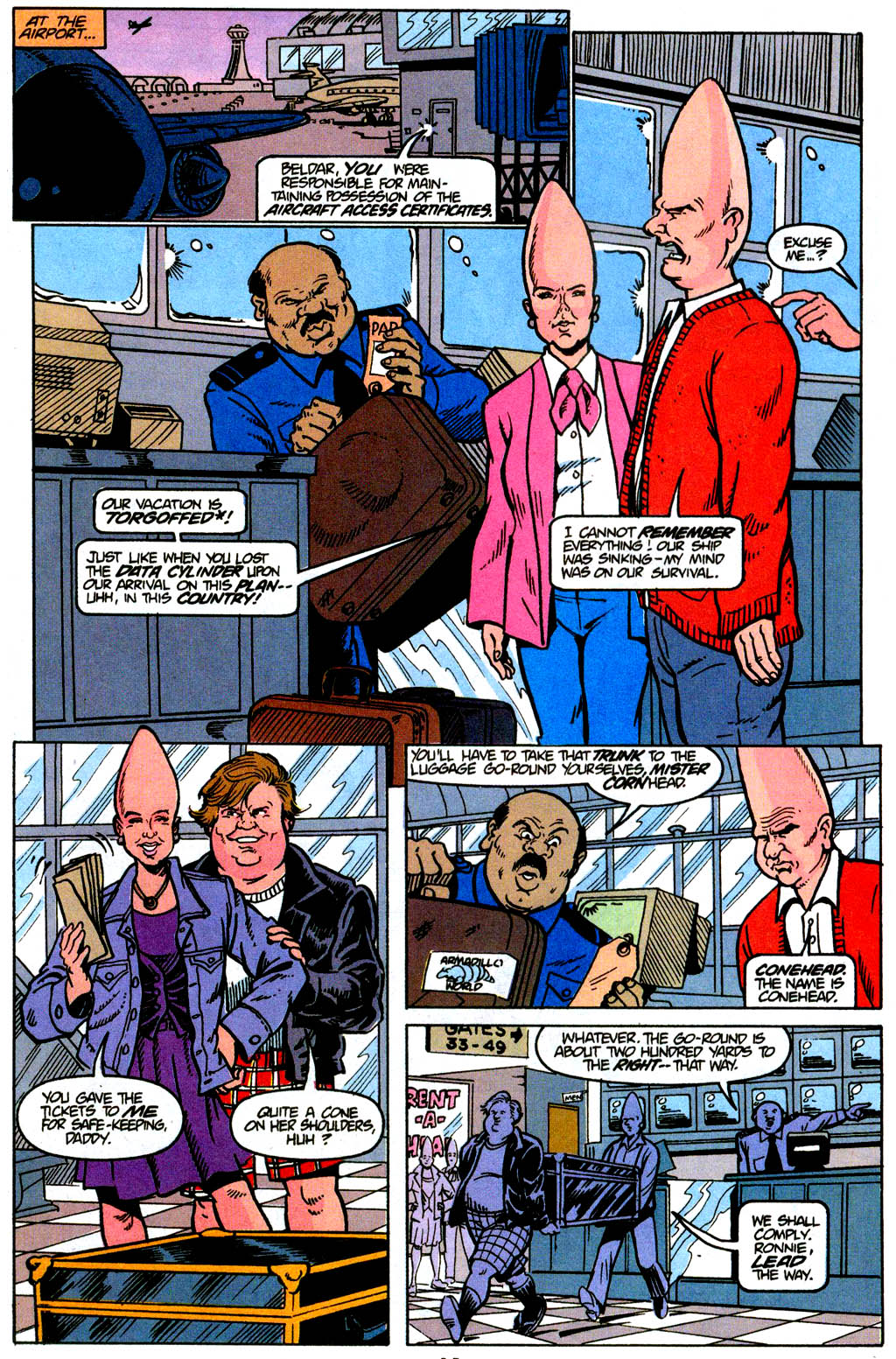 Read online Coneheads comic -  Issue #2 - 12