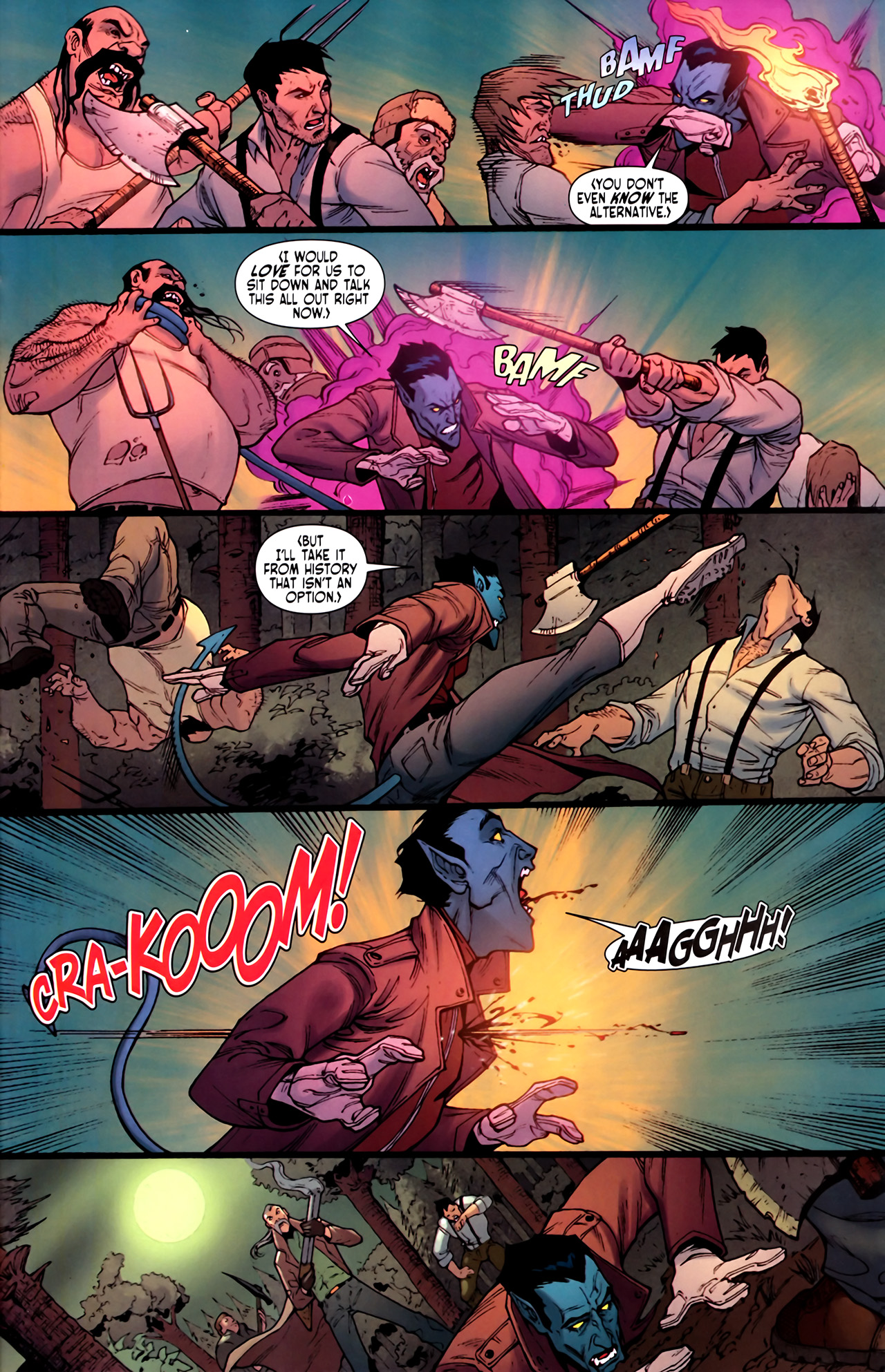 Read online X-Men: Manifest Destiny Nightcrawler comic -  Issue # Full - 23