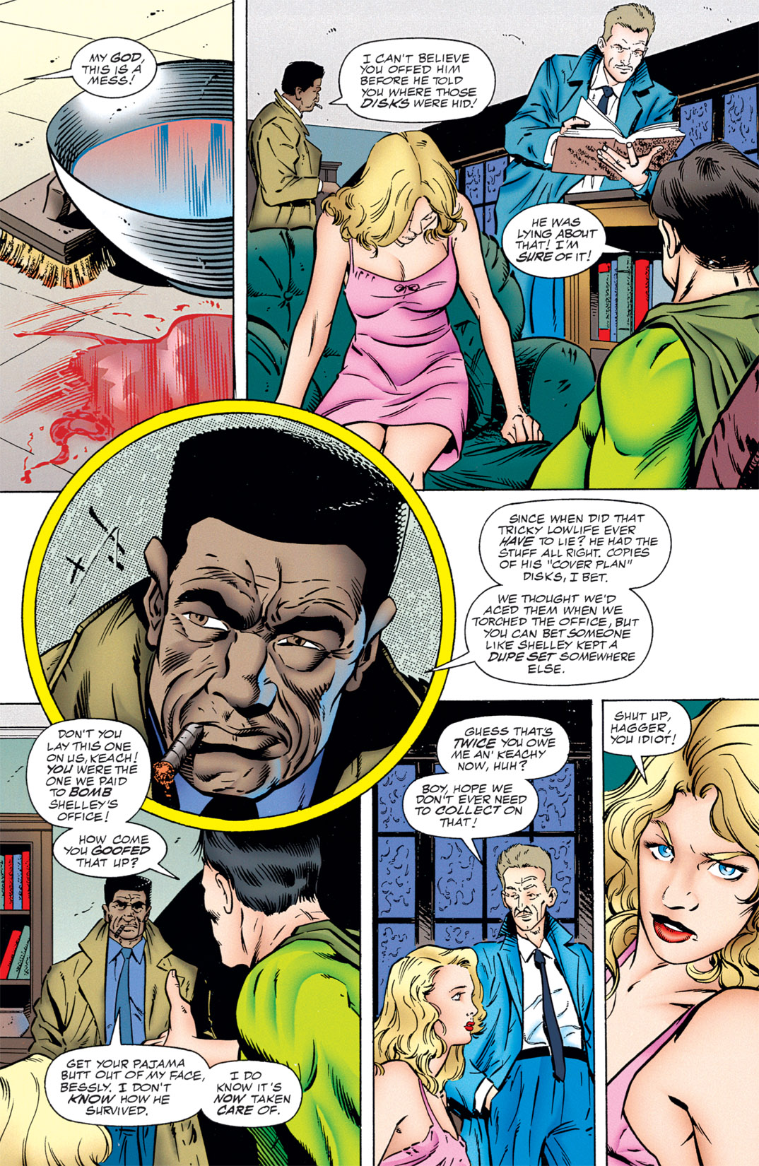 Read online Resurrection Man (1997) comic -  Issue #4 - 14