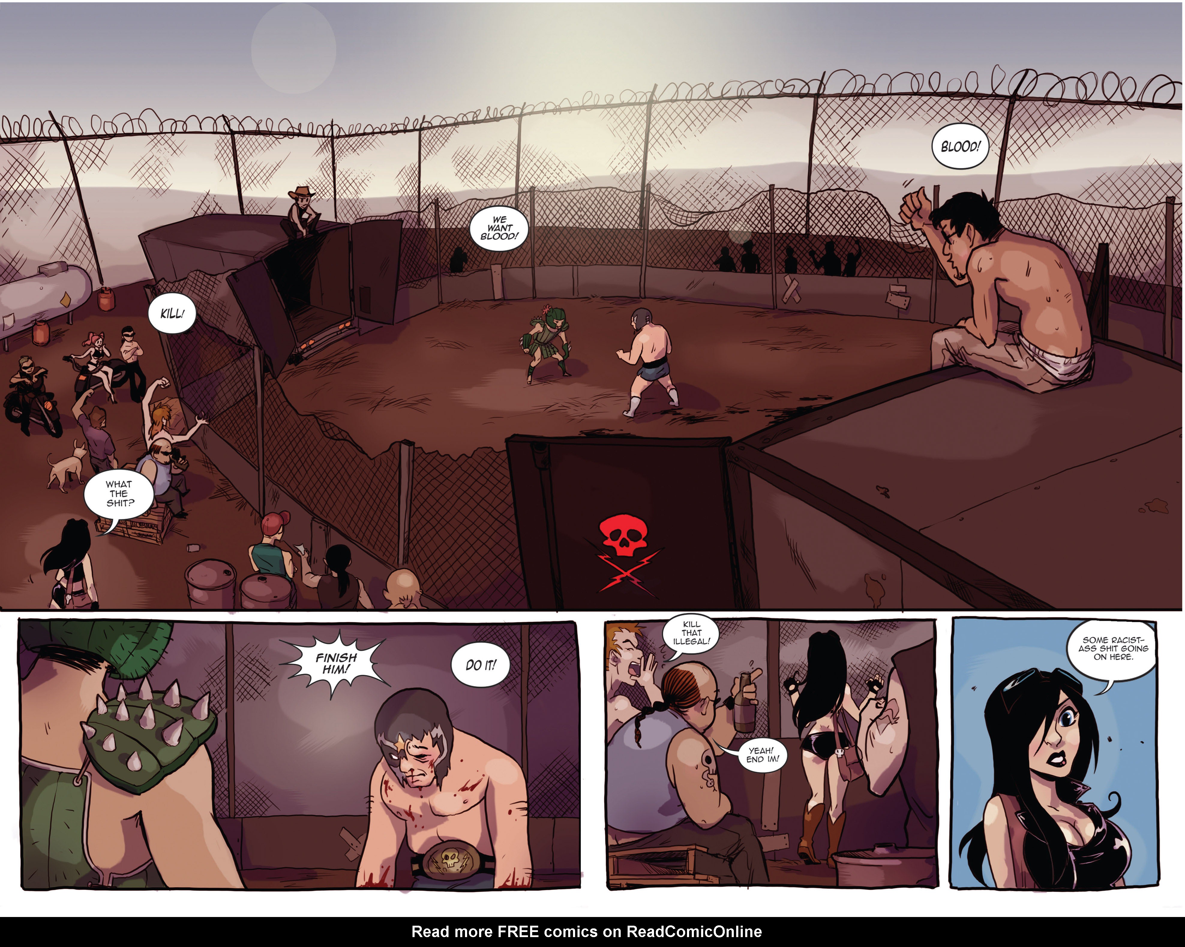 Read online Zombie Tramp (2014) comic -  Issue #6 - 10