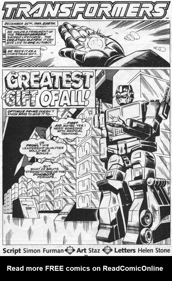 Read online The Transformers (UK) comic -  Issue #250 - 8