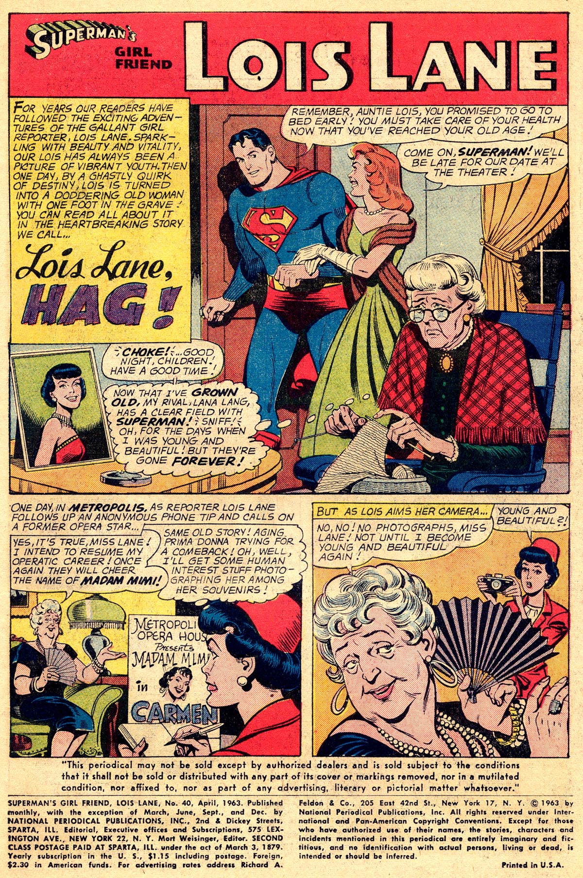 Read online Superman's Girl Friend, Lois Lane comic -  Issue #40 - 3