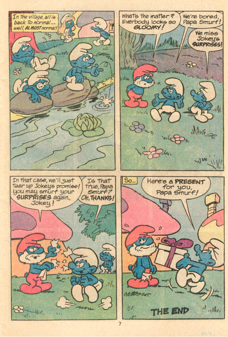 Read online Smurfs comic -  Issue #3 - 6