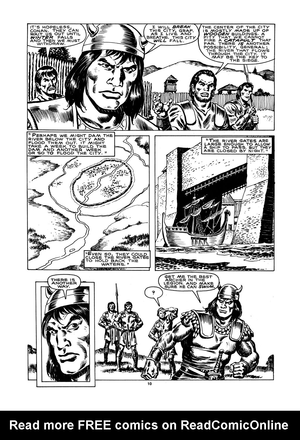 Read online The Savage Sword Of Conan comic -  Issue #148 - 10