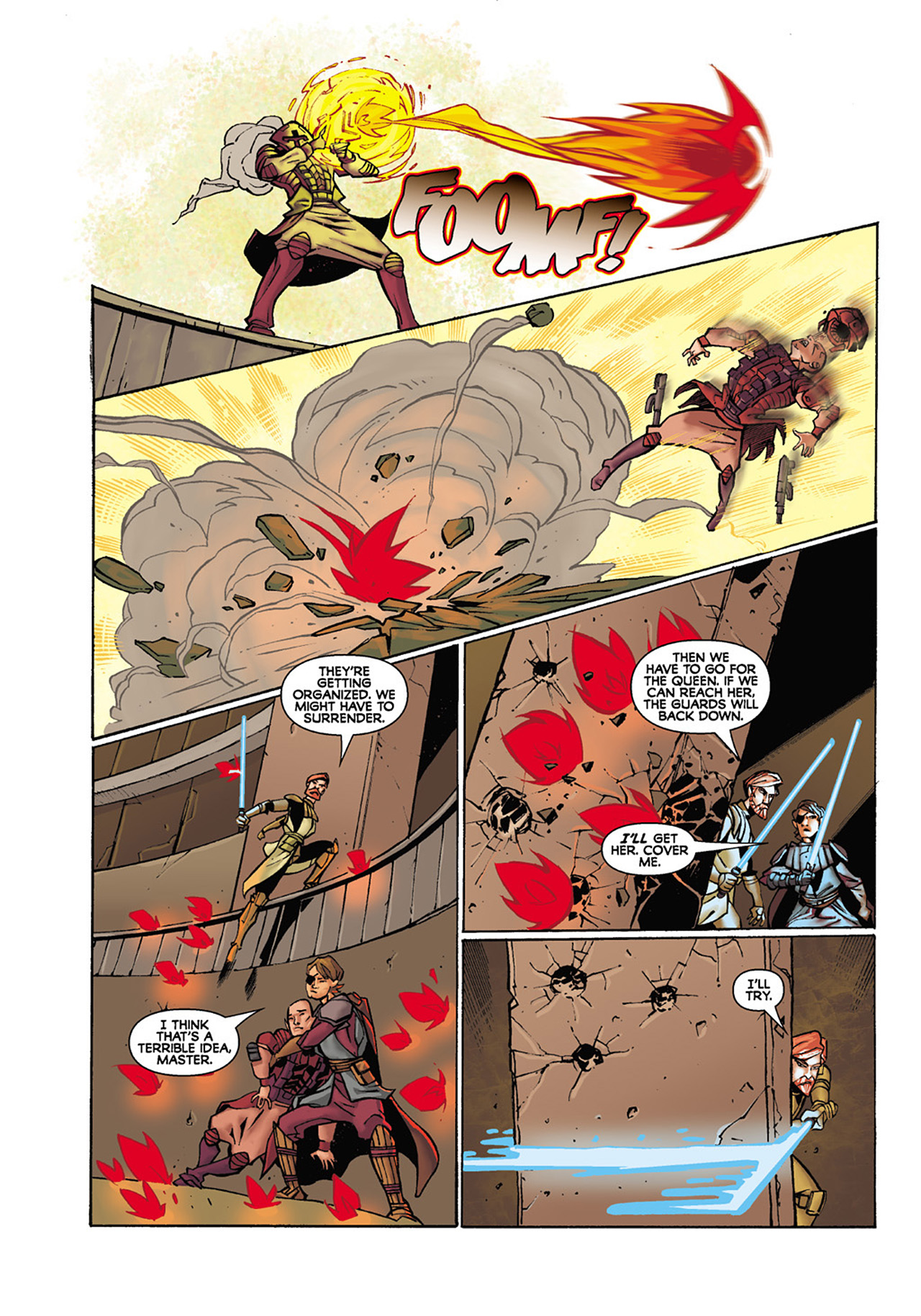 Read online Star Wars: The Clone Wars comic -  Issue #4 - 17