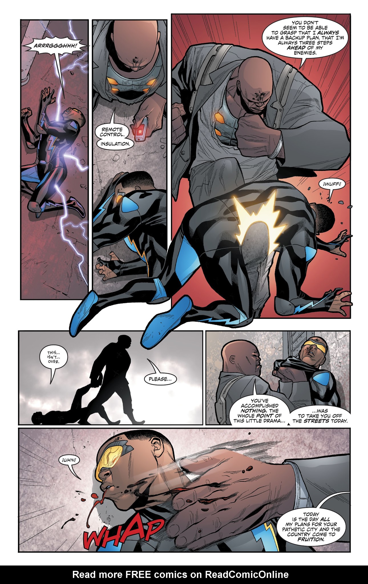 Read online Black Lightning: Cold Dead Hands comic -  Issue #5 - 21