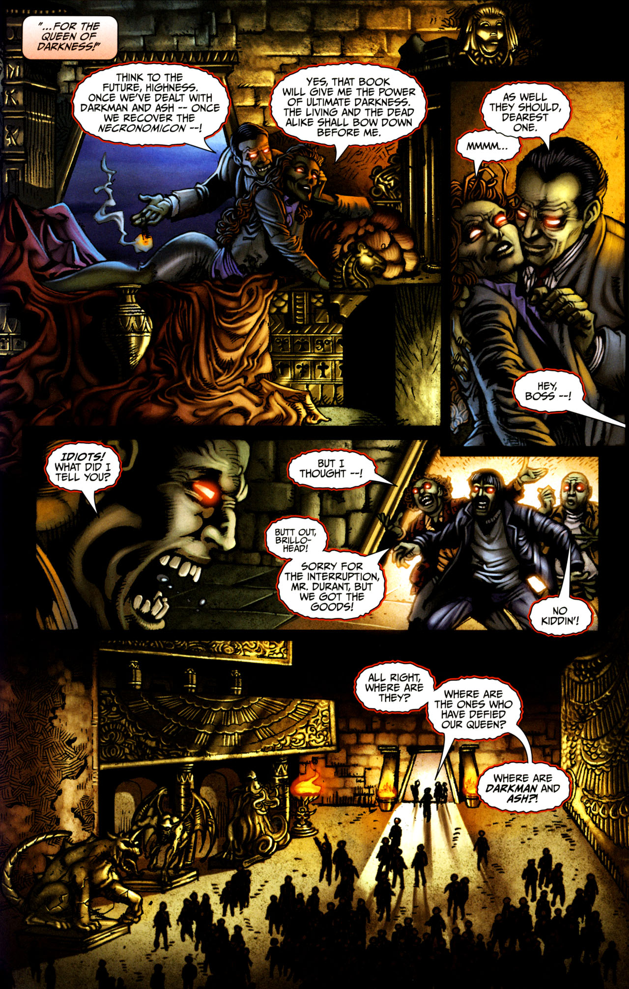 Read online Darkman vs. the Army of Darkness comic -  Issue #4 - 12