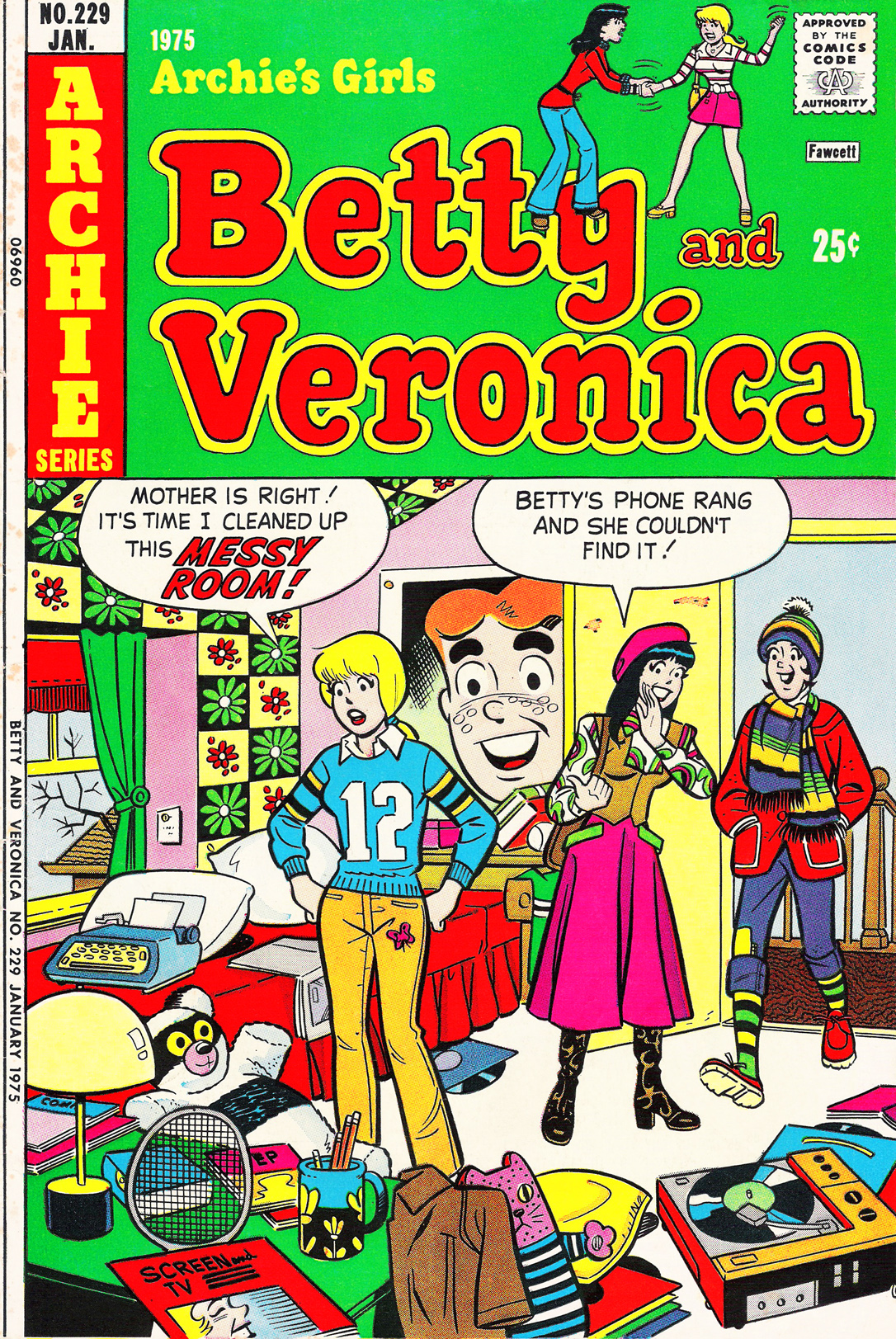 Read online Archie's Girls Betty and Veronica comic -  Issue #229 - 1