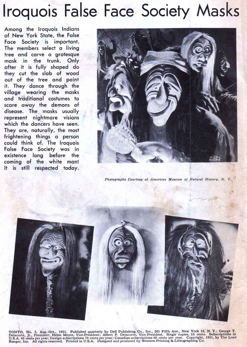 Read online Lone Ranger's Companion Tonto comic -  Issue #2 - 2