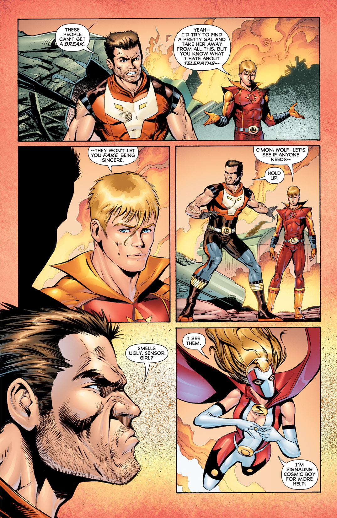 Legion of Super-Heroes (2010) Issue #5 #6 - English 6