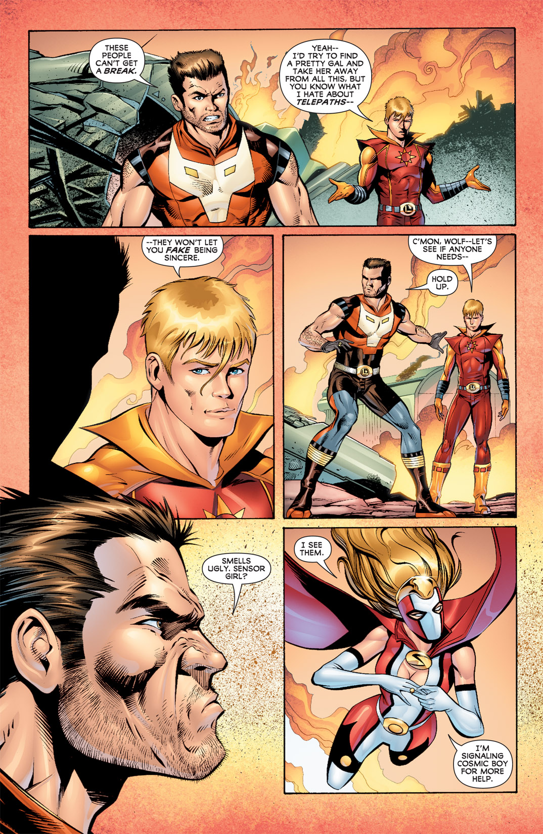Read online Legion of Super-Heroes (2010) comic -  Issue #5 - 6