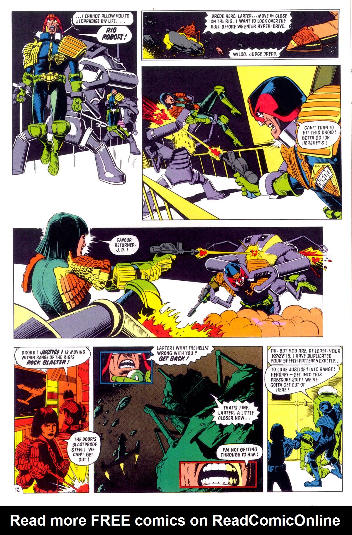 Read online Judge Dredd: The Judge Child Quest comic -  Issue #2 - 16