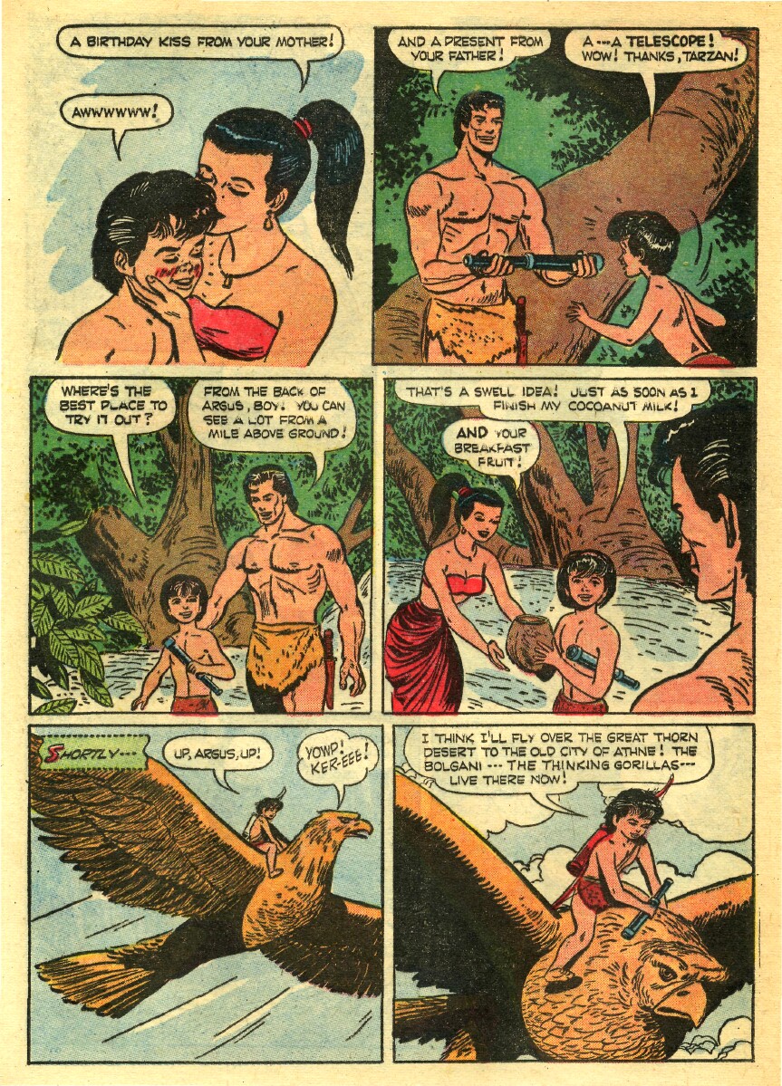 Read online Tarzan (1948) comic -  Issue #56 - 20
