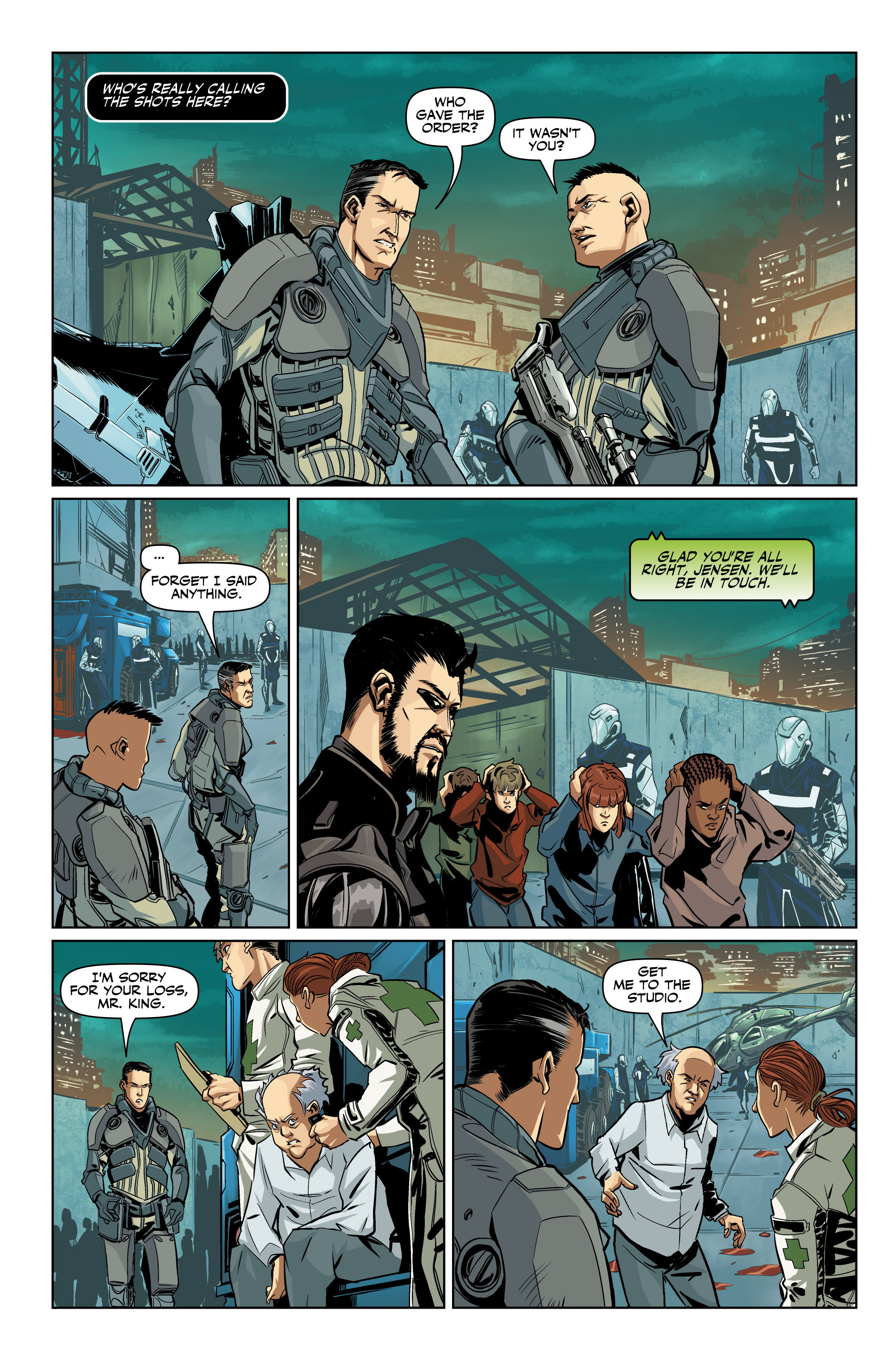 Read online Deus Ex: Children's Crusade comic -  Issue #5 - 19