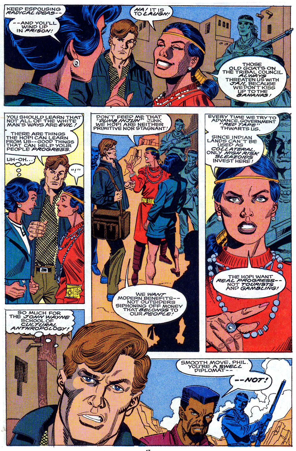 Read online NFL SuperPro comic -  Issue #6 - 14