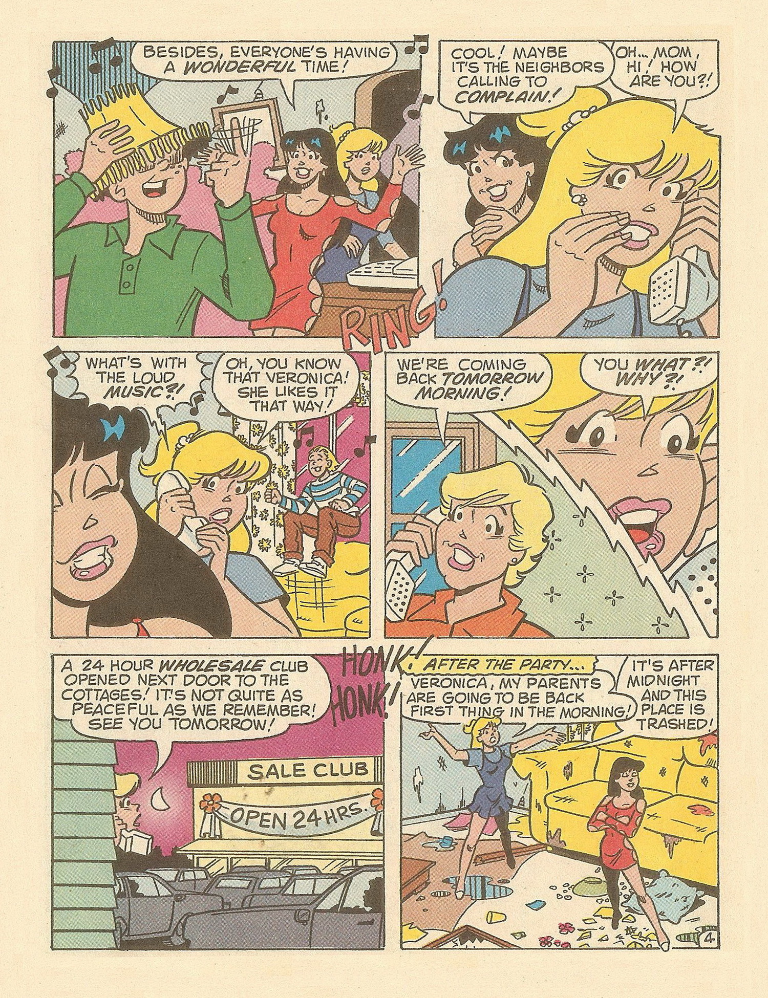 Read online Betty and Veronica Digest Magazine comic -  Issue #81 - 95