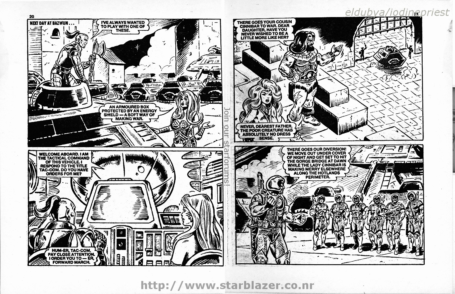 Read online Starblazer comic -  Issue #253 - 12