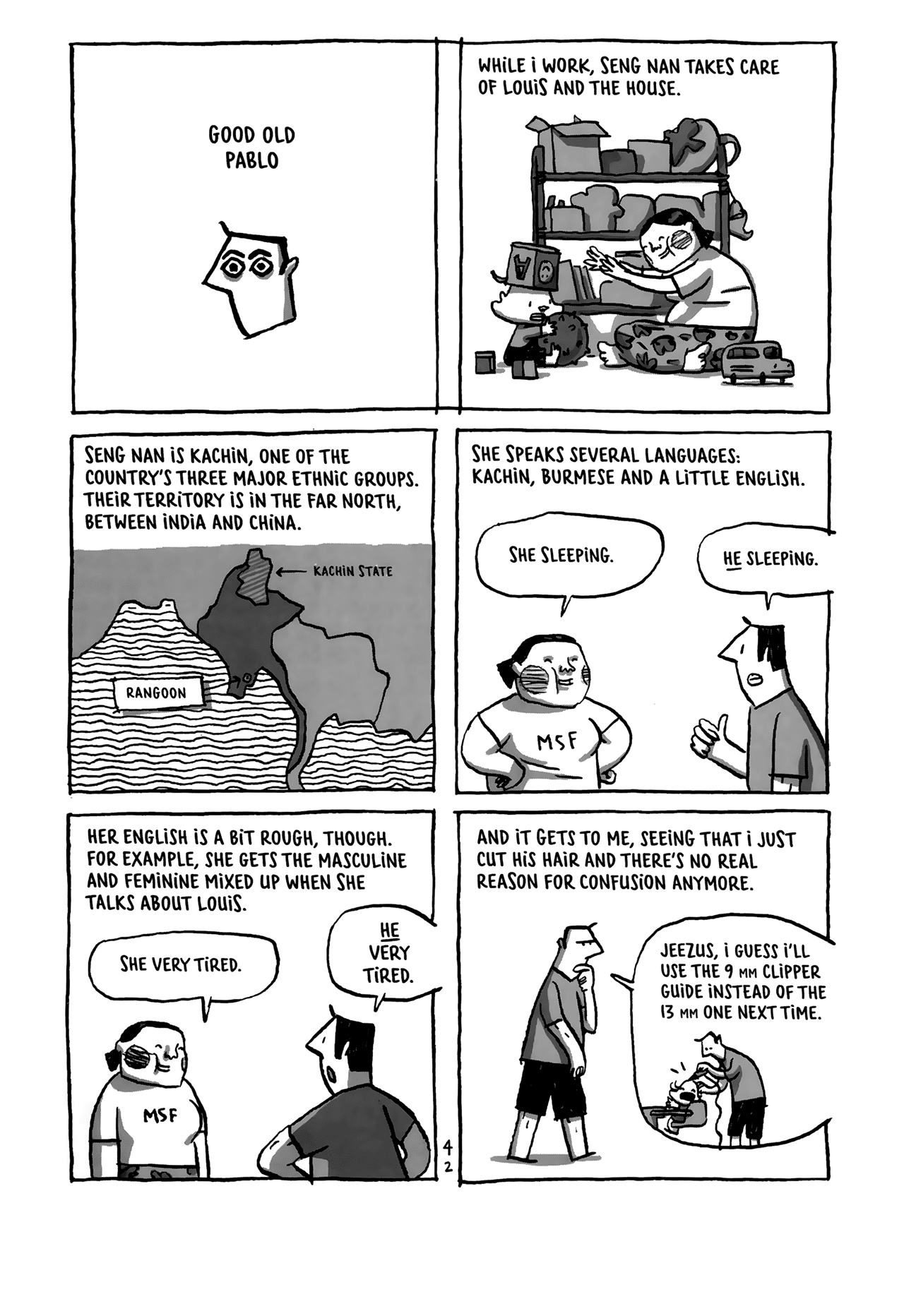 Read online Burma Chronicles comic -  Issue # TPB (Part 1) - 49