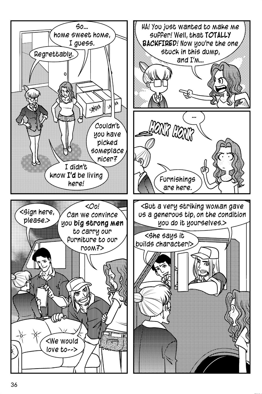 Read online Sandra On The Rocks comic -  Issue # TPB 2 (Part 1) - 37