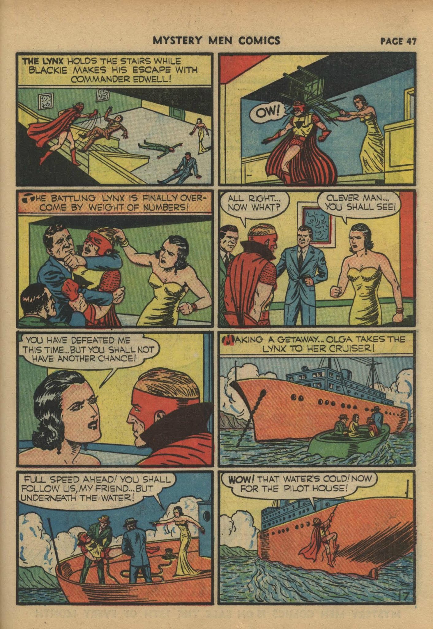 Read online Mystery Men Comics comic -  Issue #17 - 49