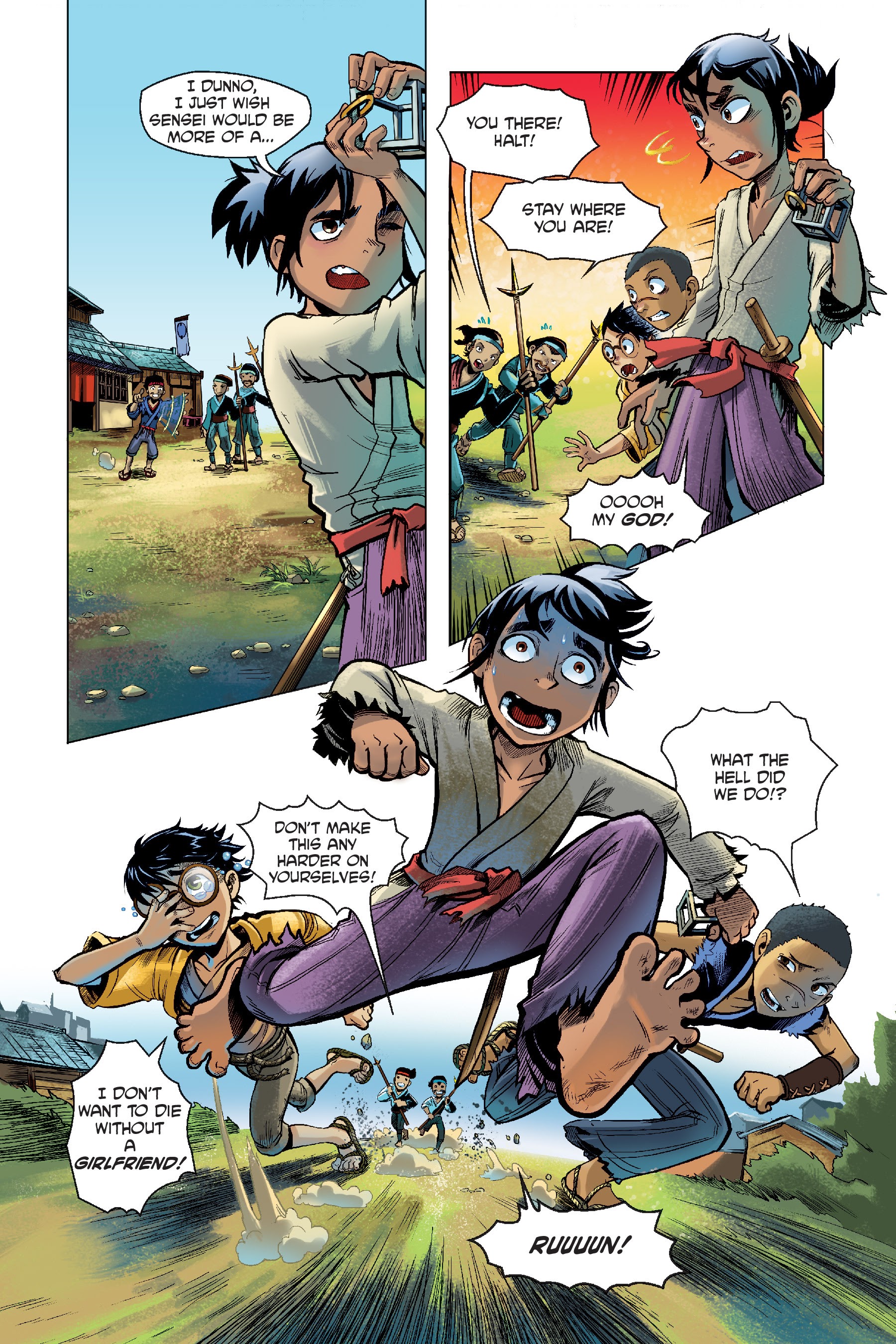 Read online Orphan Blade comic -  Issue #1 - 19