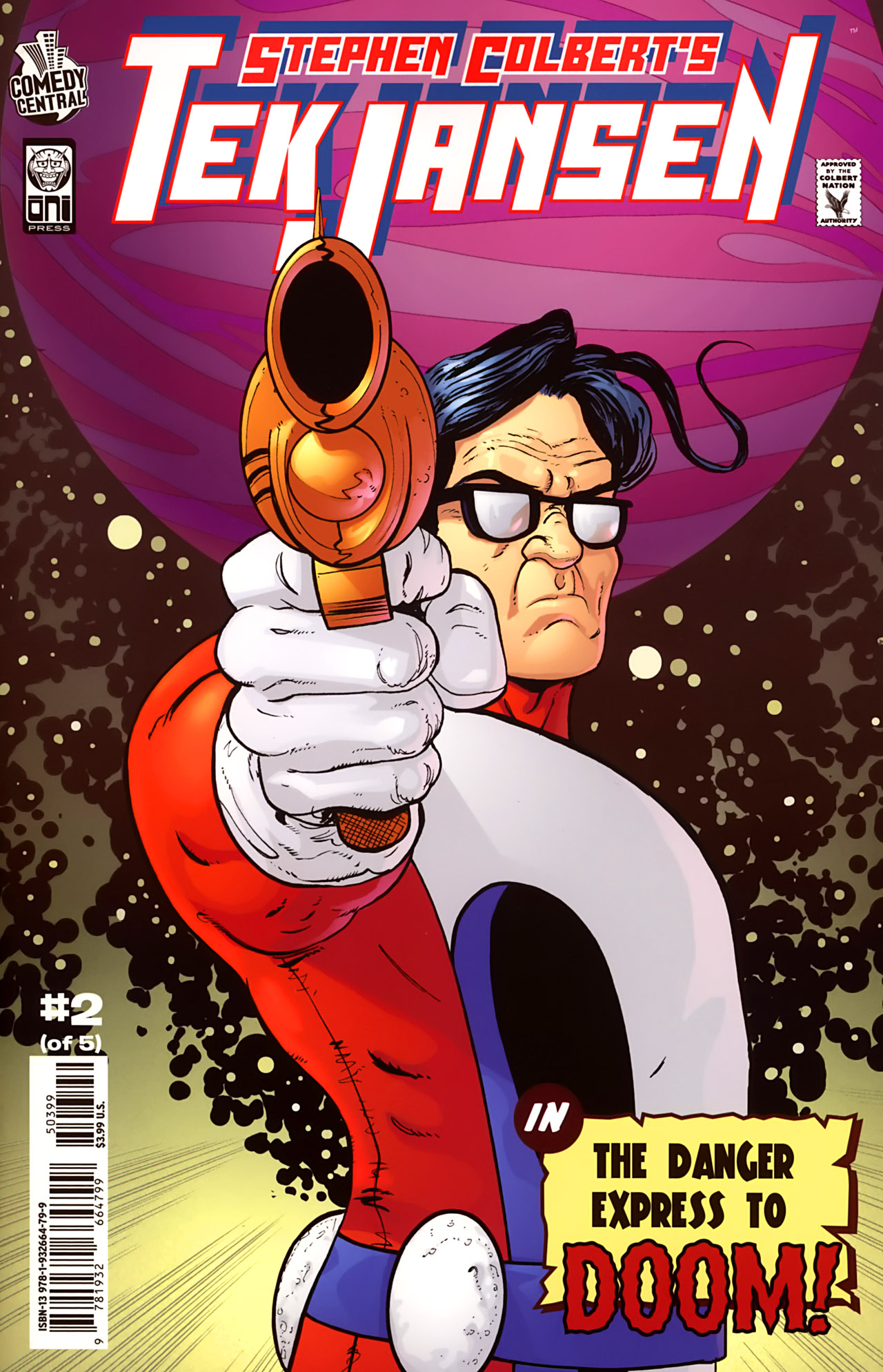 Read online Stephen Colbert's Tek Jansen comic -  Issue #2 - 2