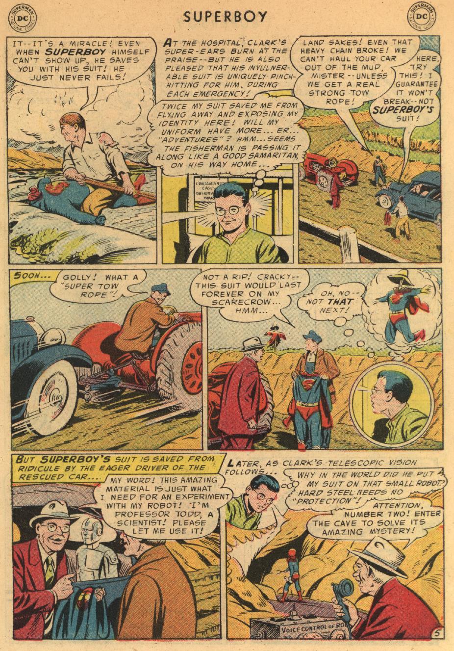 Read online Superboy (1949) comic -  Issue #44 - 6