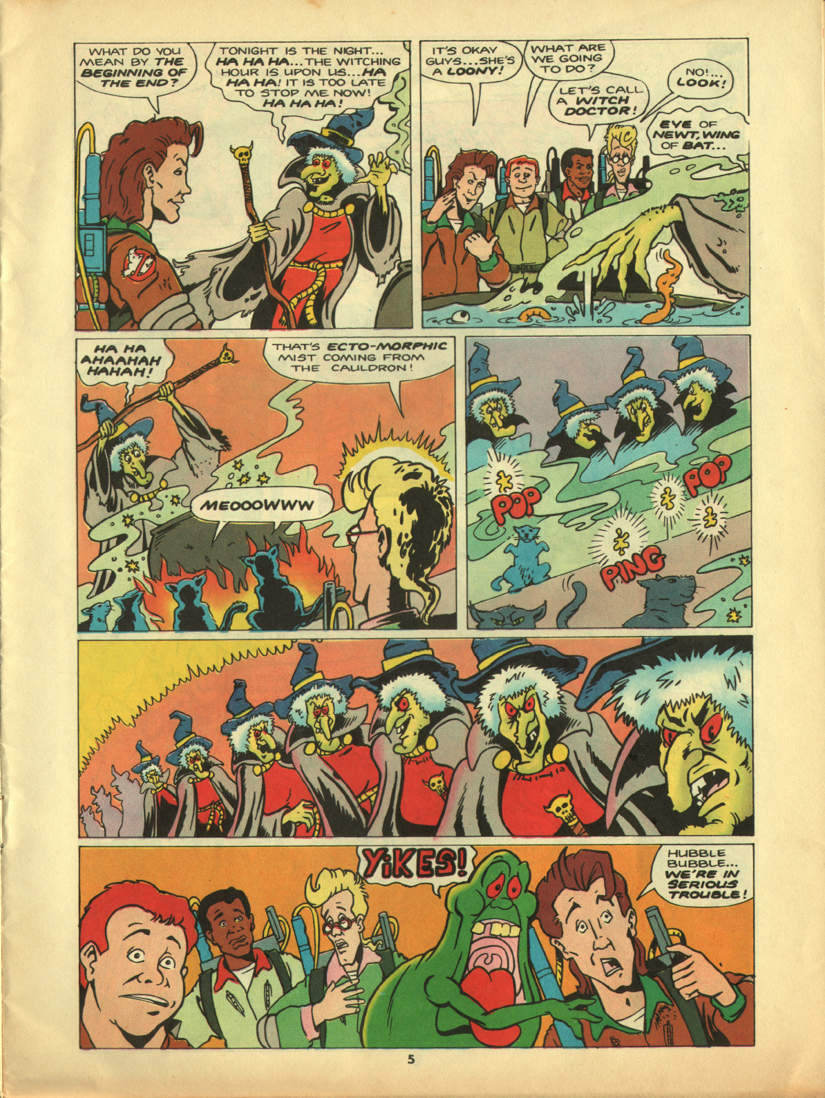 Read online The Real Ghostbusters comic -  Issue #27 - 5