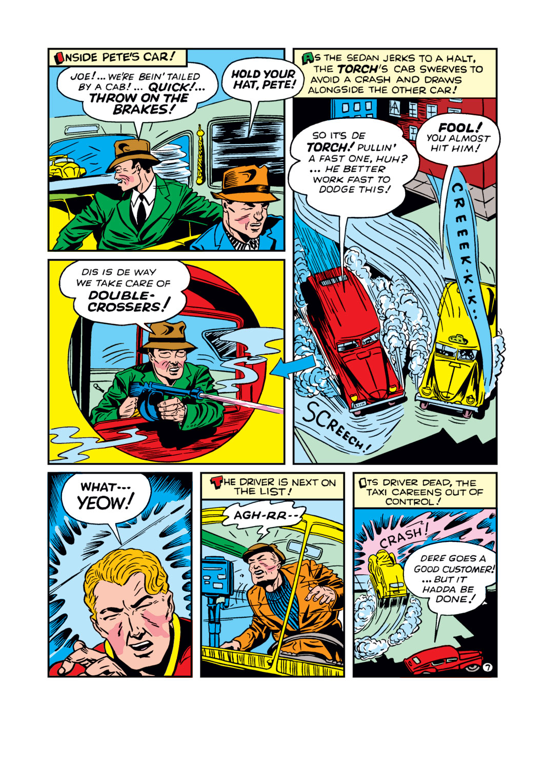 Read online The Human Torch (1940) comic -  Issue #6 - 9
