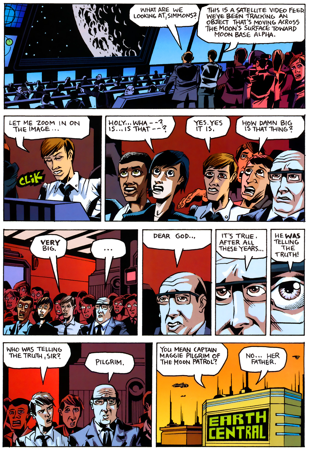 Read online Werewolves on the Moon: Versus Vampires comic -  Issue #2 - 4