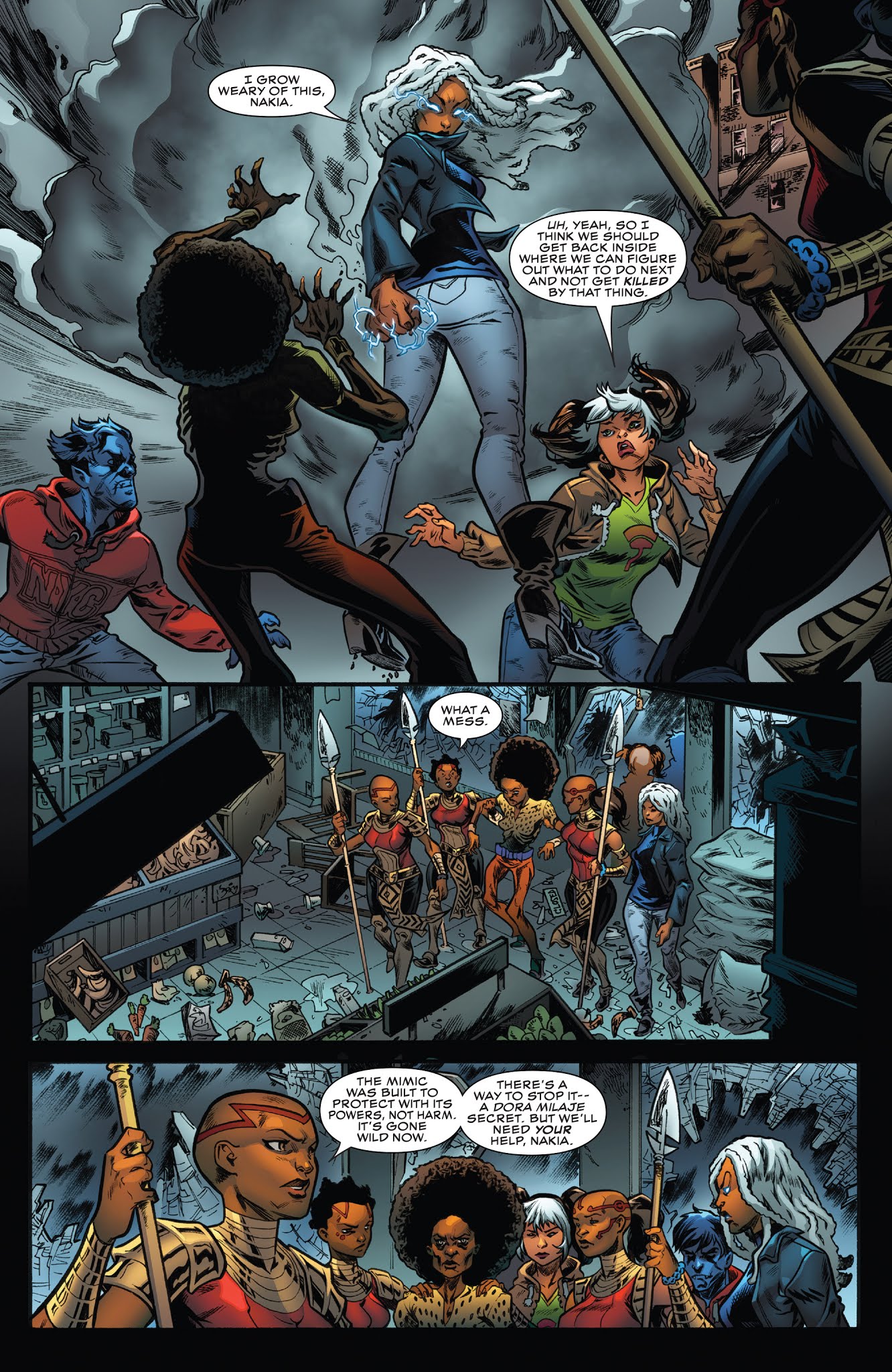 Read online Wakanda Forever: X-Men comic -  Issue # Full - 30