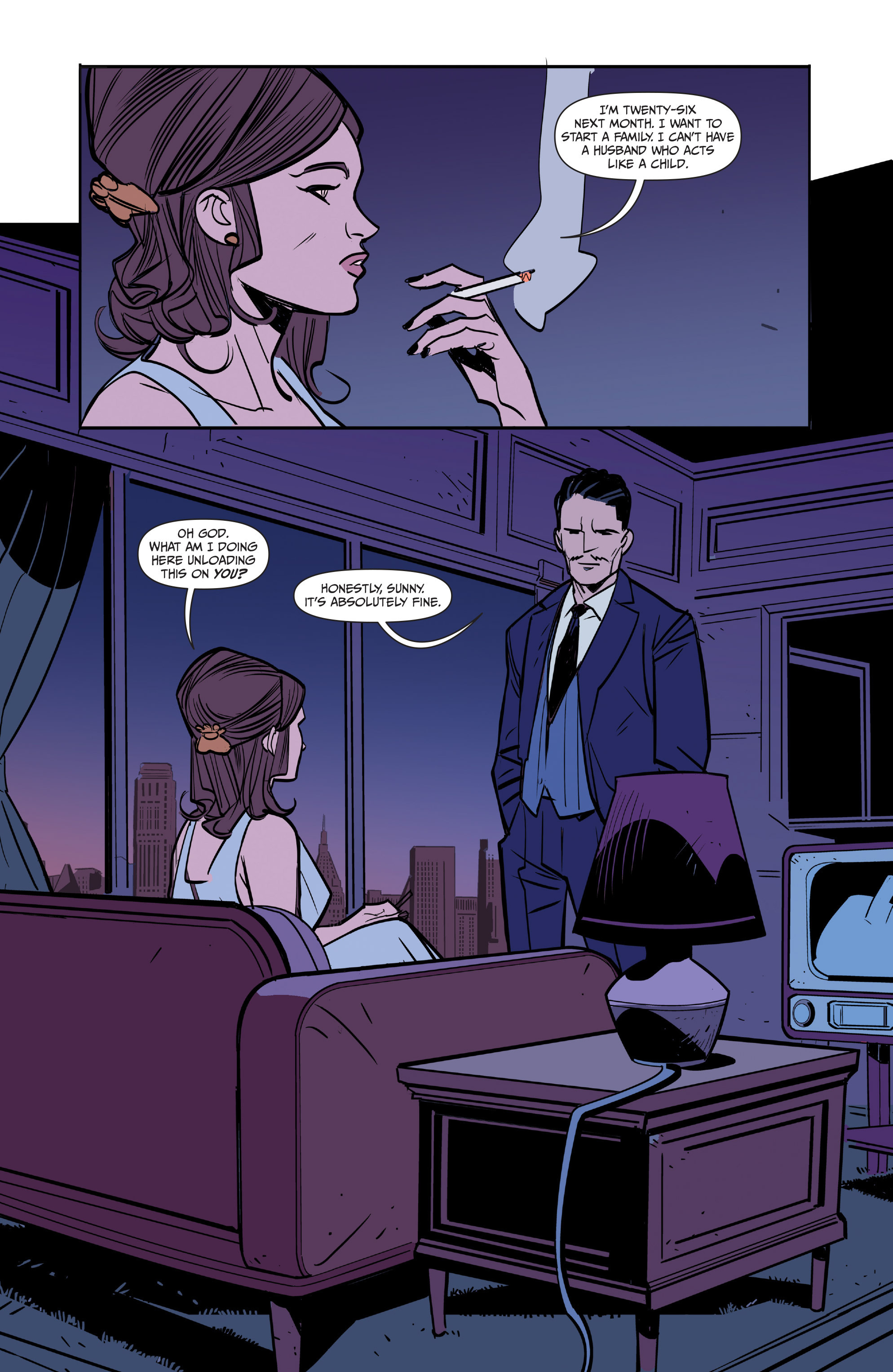 Read online Jupiter's Circle comic -  Issue #5 - 22