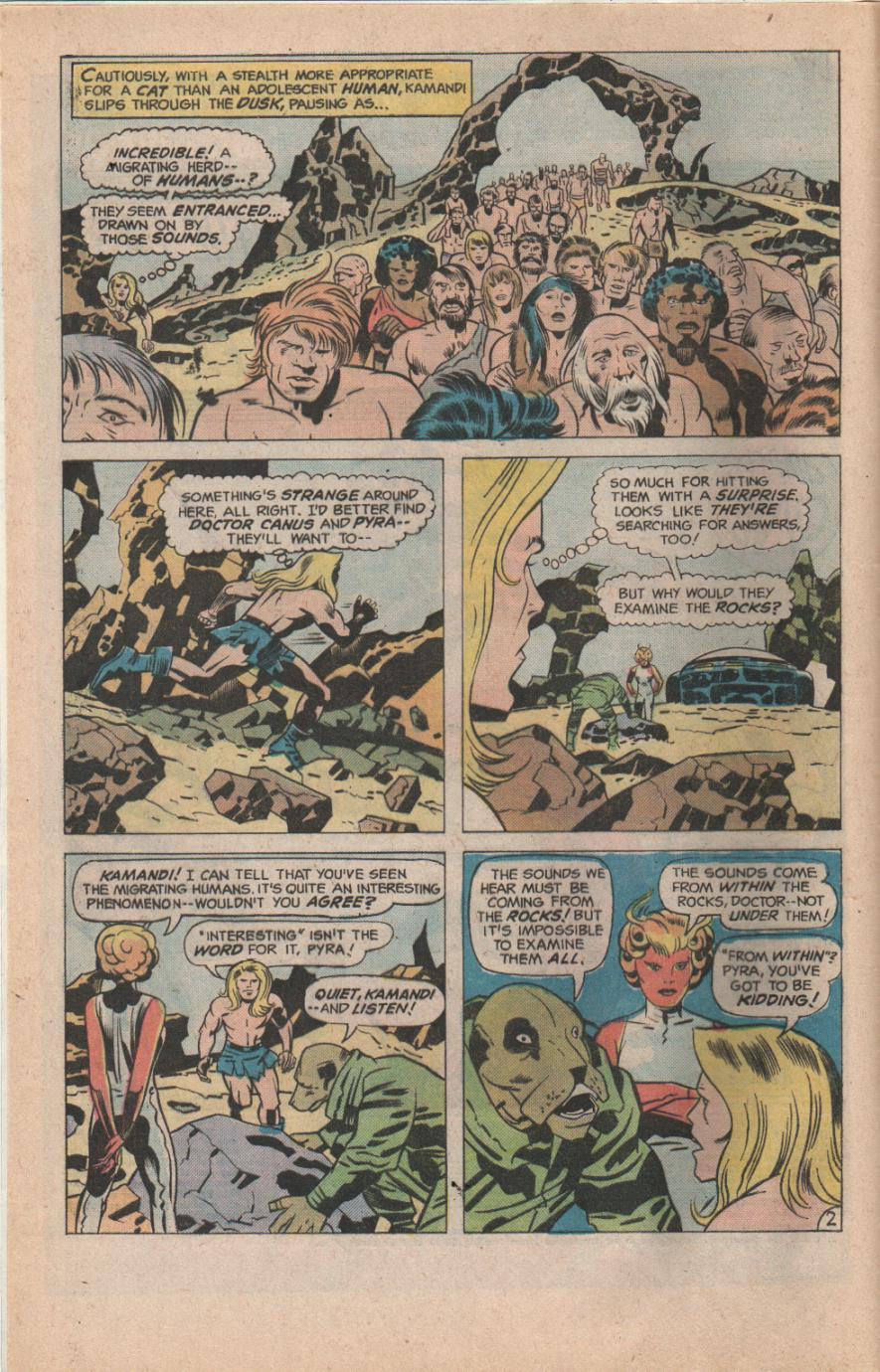 Read online Kamandi, The Last Boy On Earth comic -  Issue #37 - 4