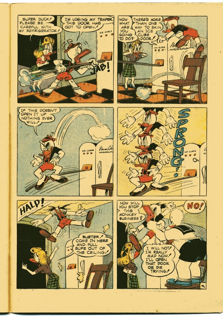 Read online Super Duck Comics comic -  Issue #43 - 47