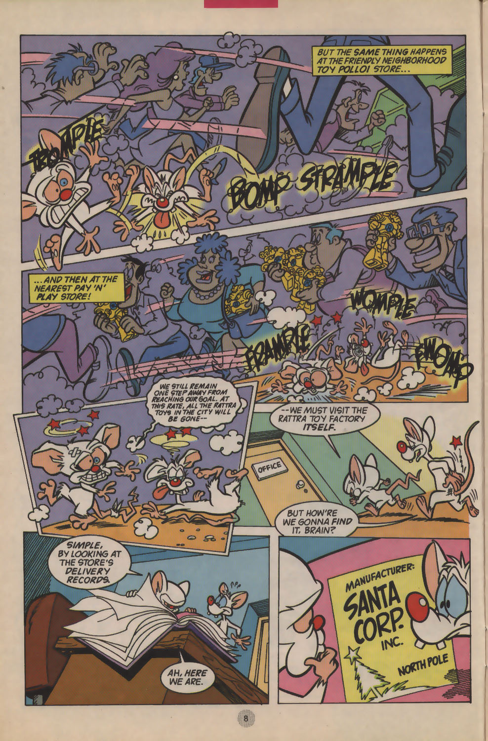 Read online Pinky and The Brain Christmas Special comic -  Issue # Full - 7