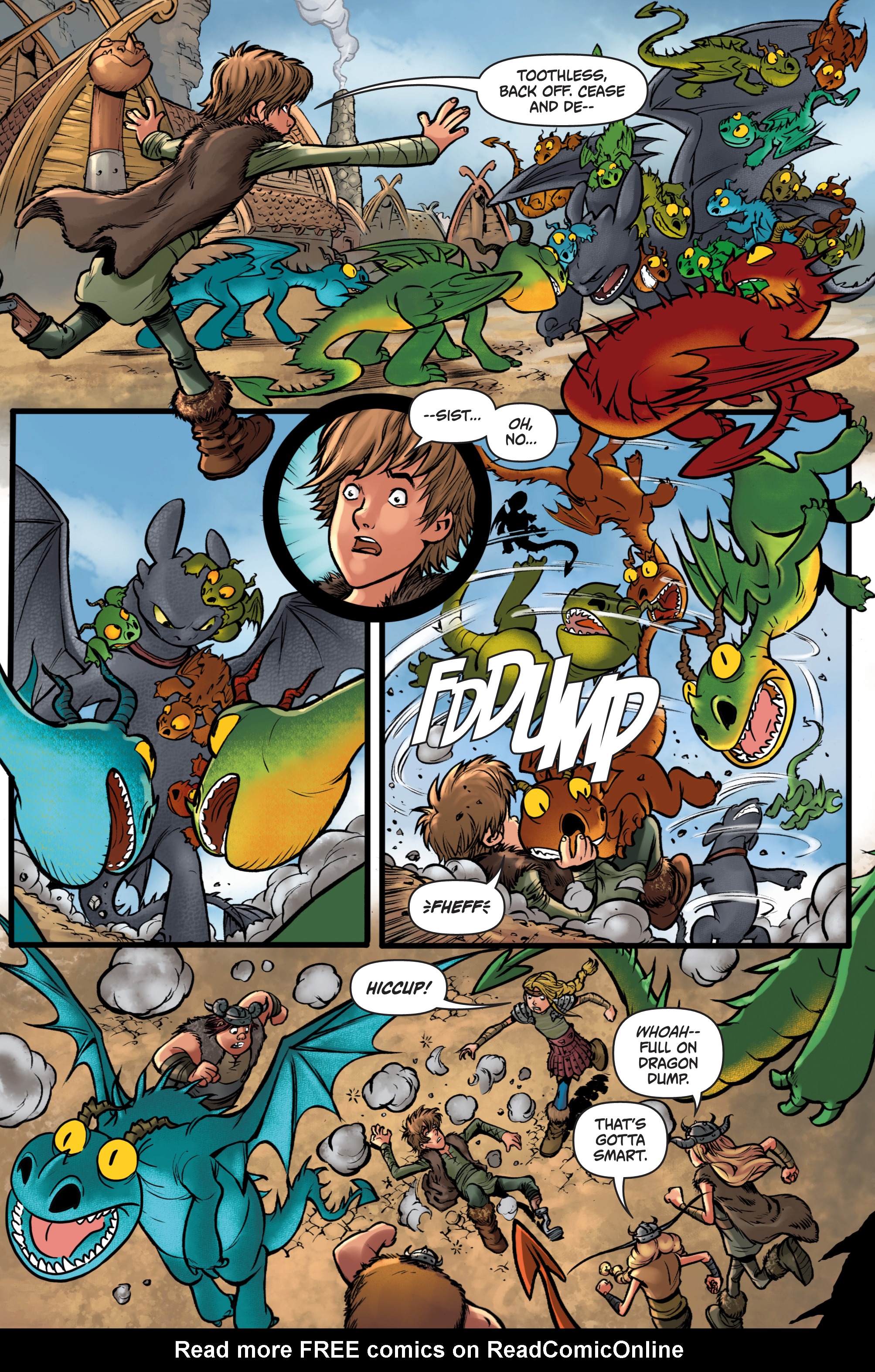 Read online DreamWorks Dragons: Riders of Berk comic -  Issue # _TPB - 84