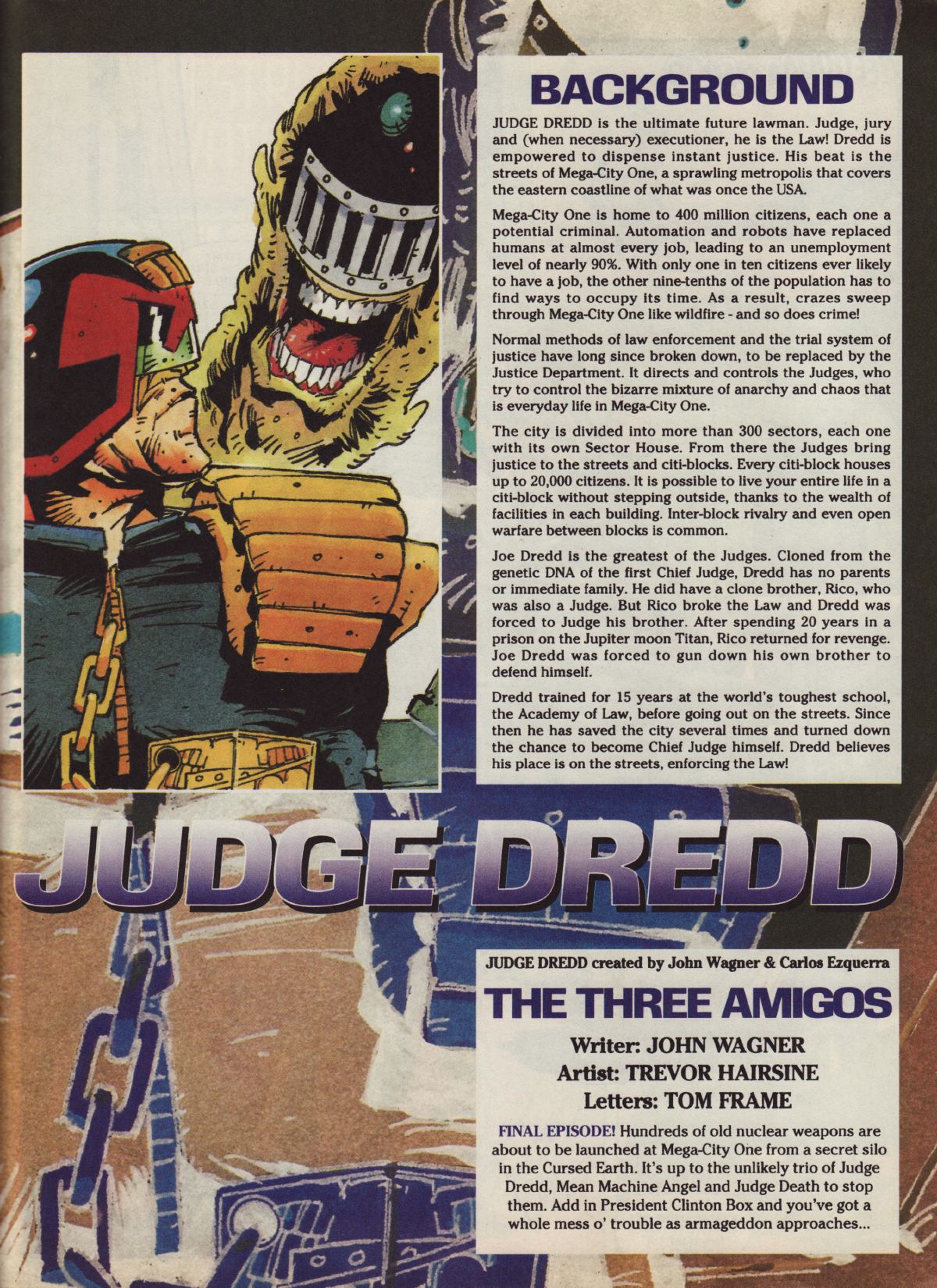 Read online Judge Dredd Megazine (vol. 3) comic -  Issue #7 - 3