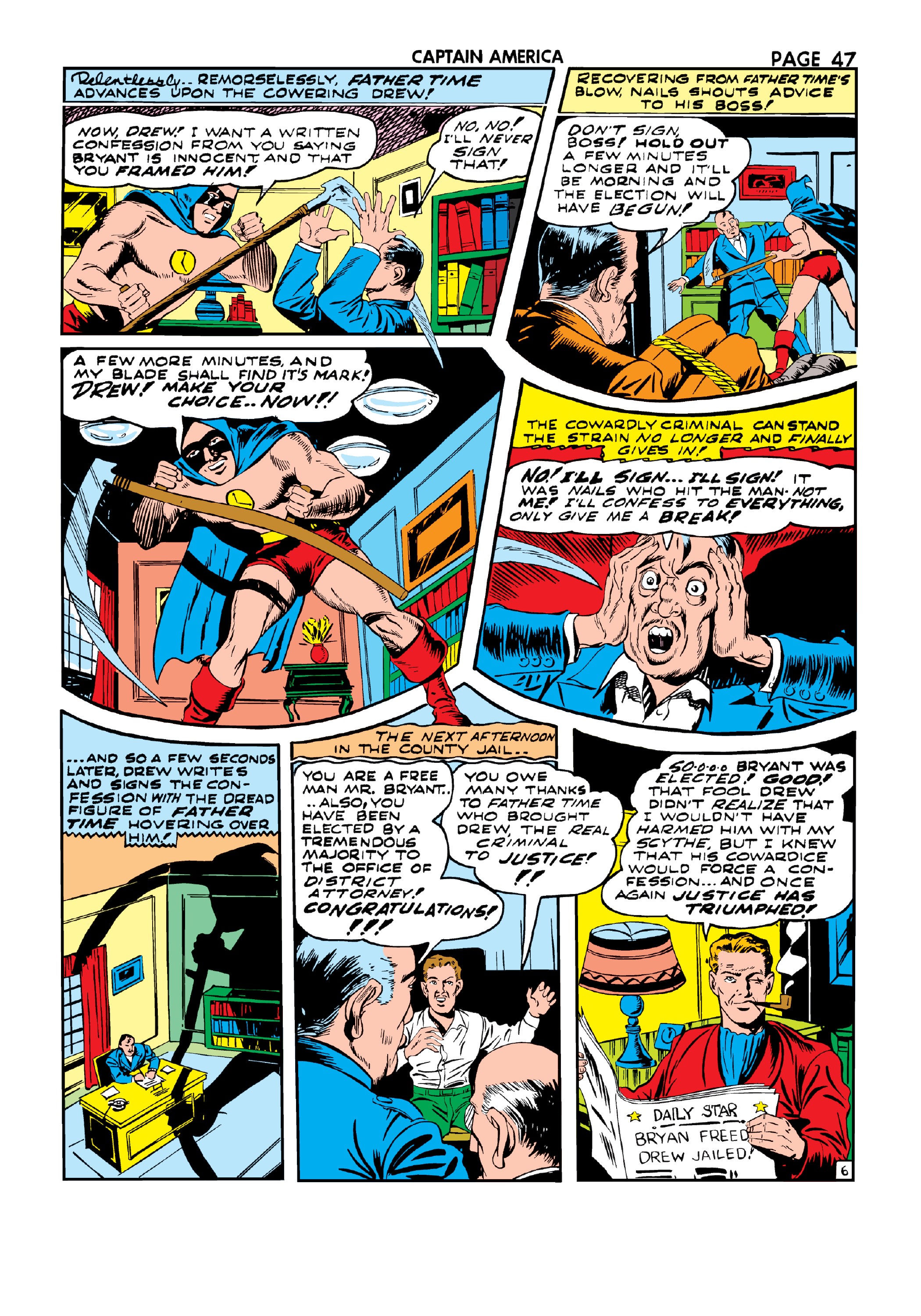 Read online Marvel Masterworks: Golden Age Captain America comic -  Issue # TPB 3 (Part 2) - 88