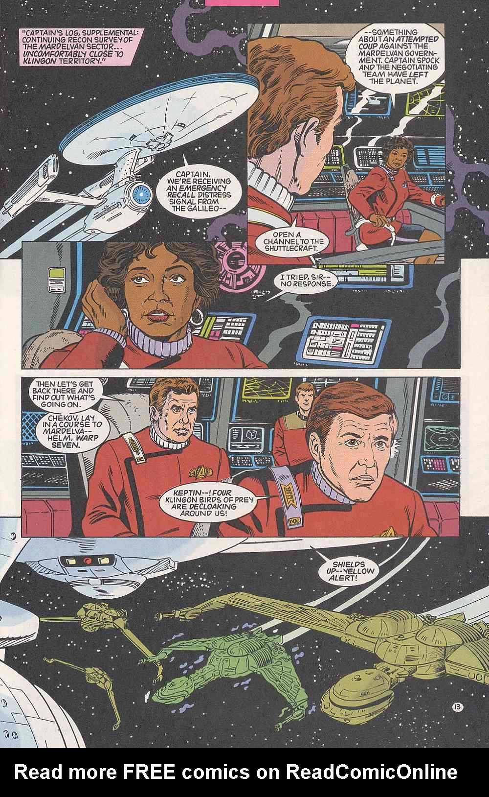 Read online Star Trek (1989) comic -  Issue #46 - 17