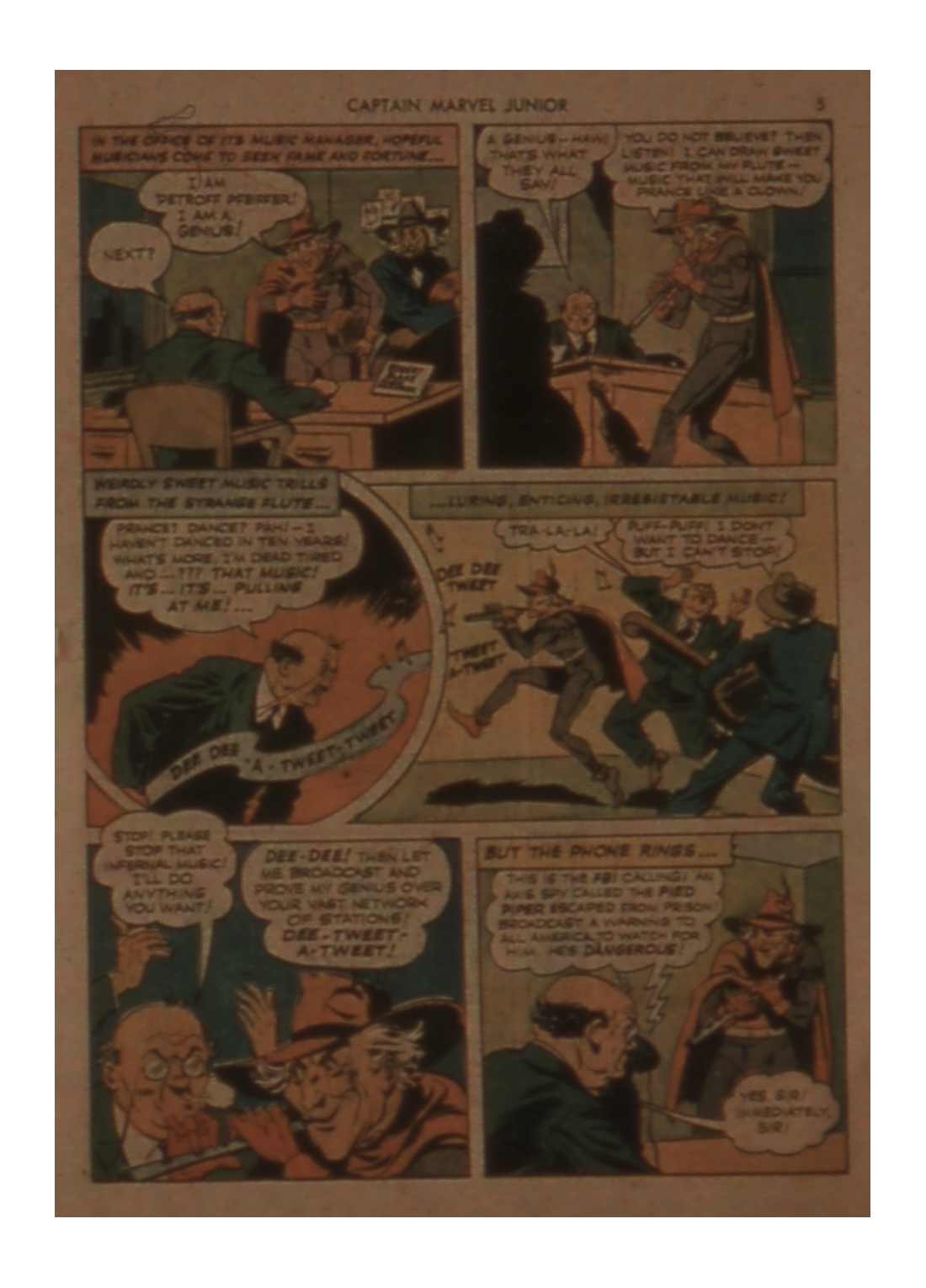 Read online Captain Marvel, Jr. comic -  Issue #3 - 5