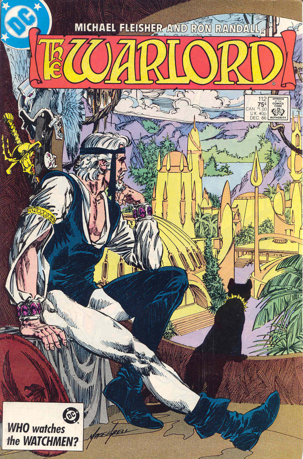 Read online Warlord (1976) comic -  Issue #112 - 1