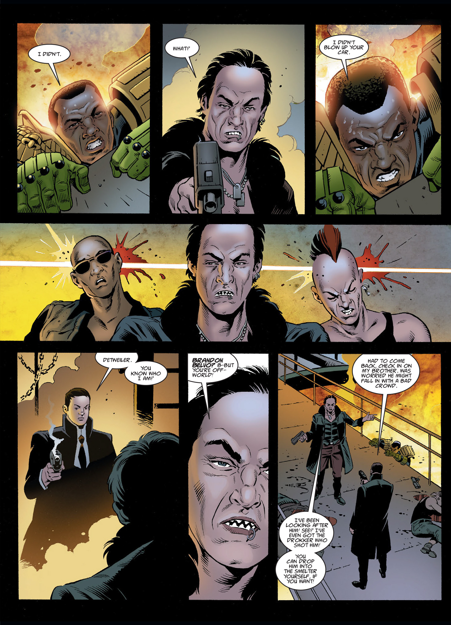 Read online Judge Dredd Megazine (Vol. 5) comic -  Issue #398 - 121