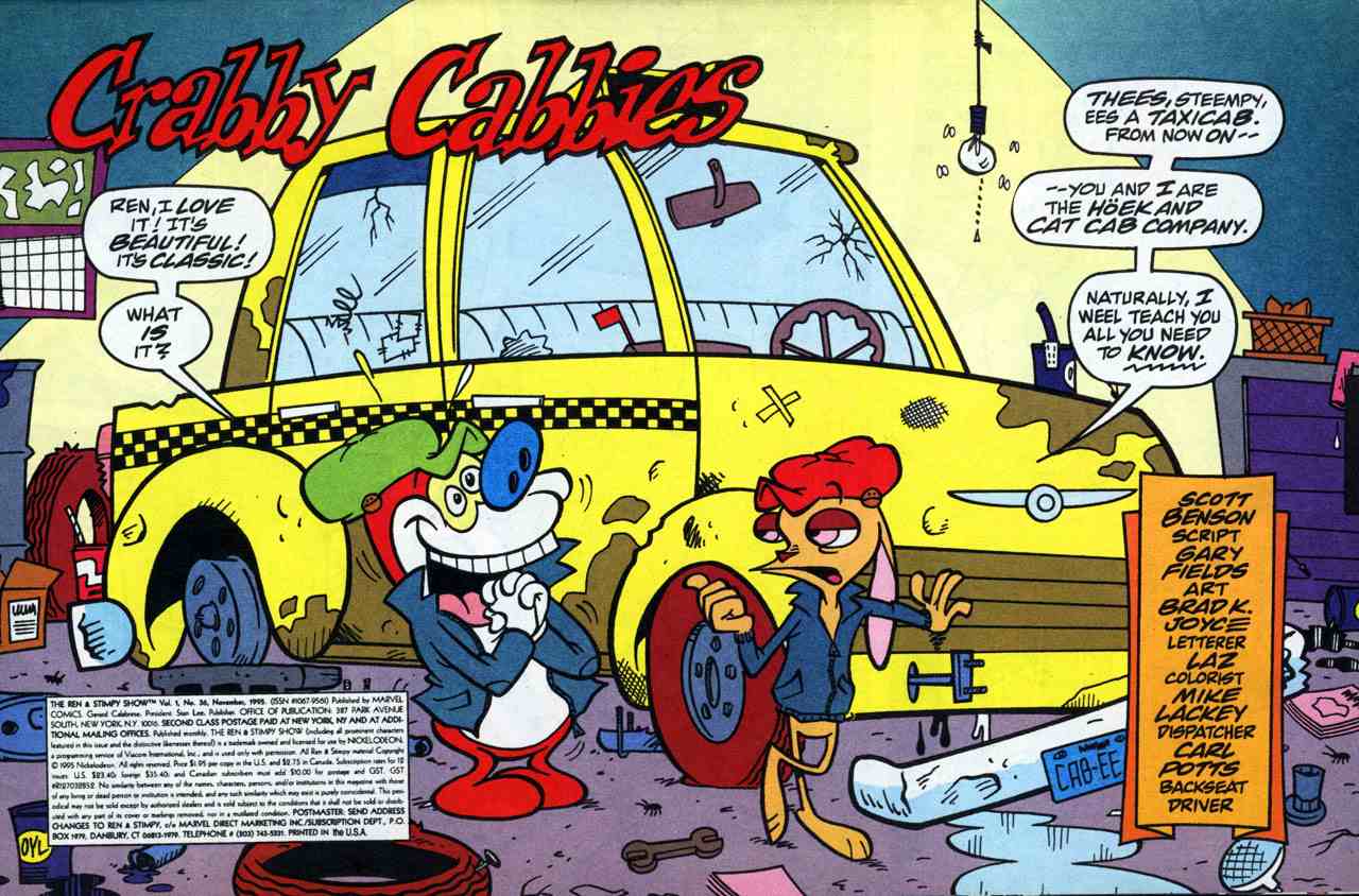 Read online The Ren & Stimpy Show comic -  Issue #36 - 2