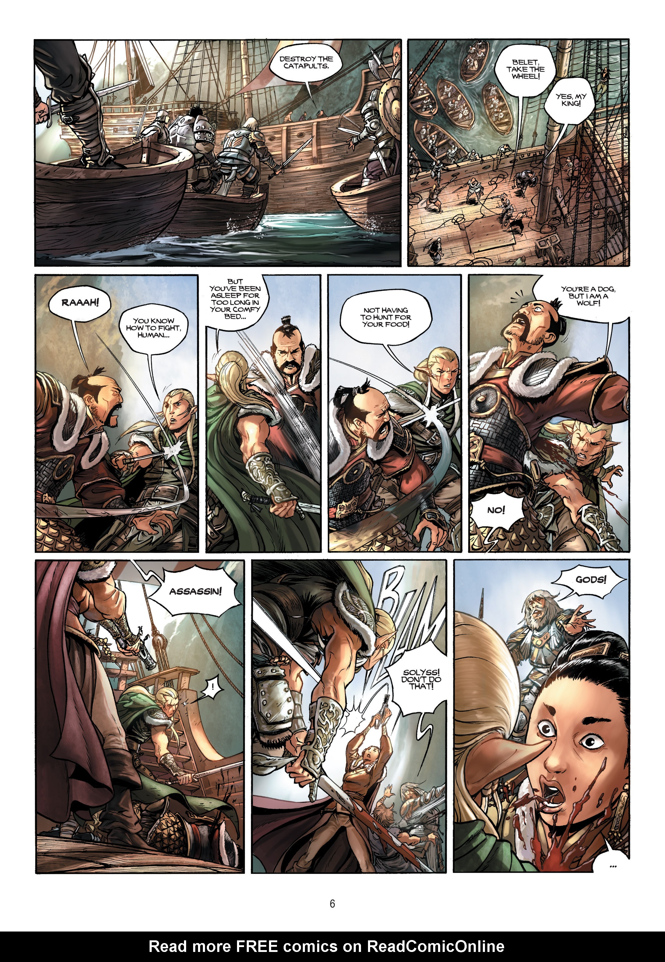 Read online Elves comic -  Issue #7 - 6