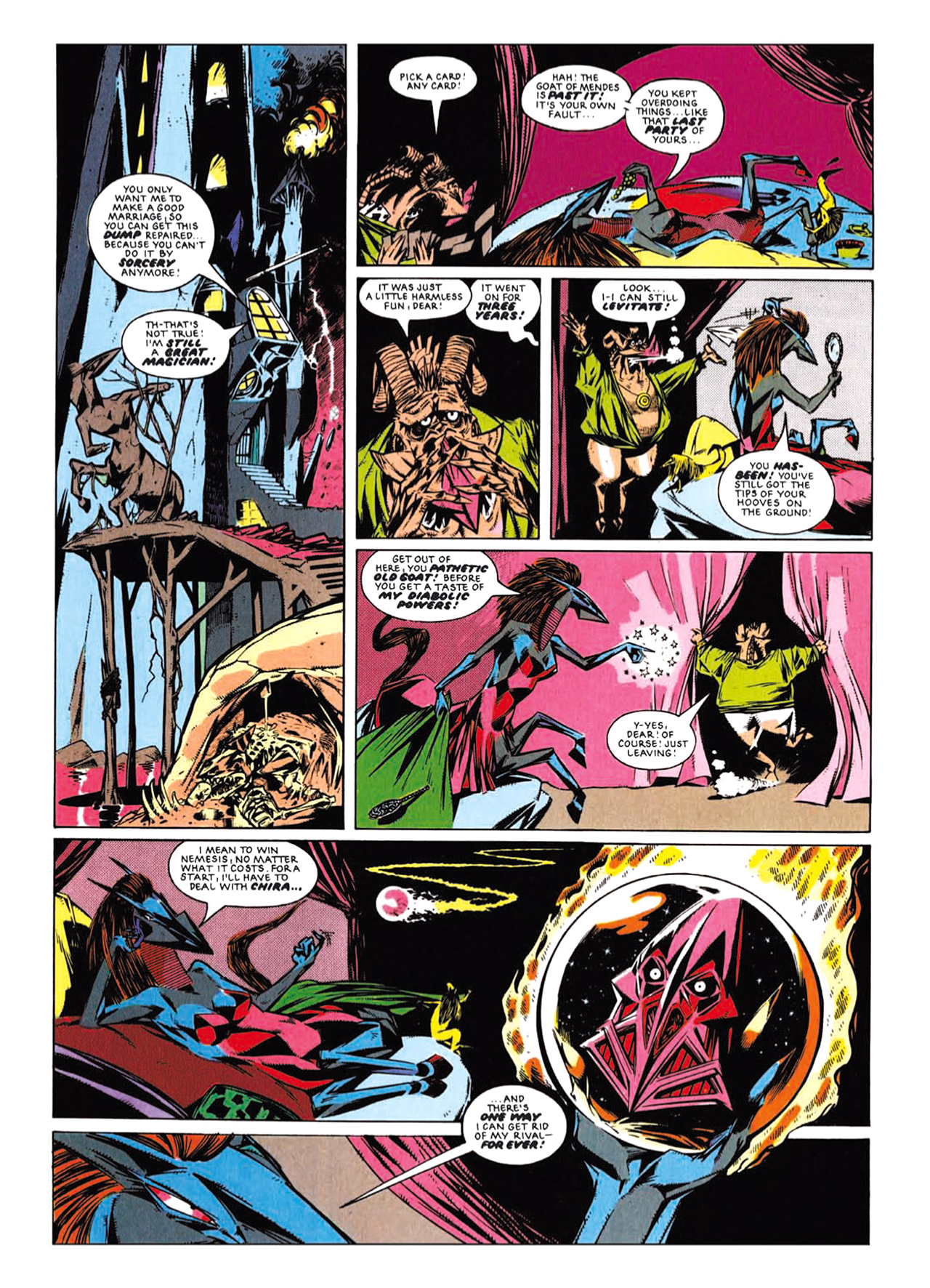 Read online Nemesis The Warlock comic -  Issue # TPB Deviant Edition - 161