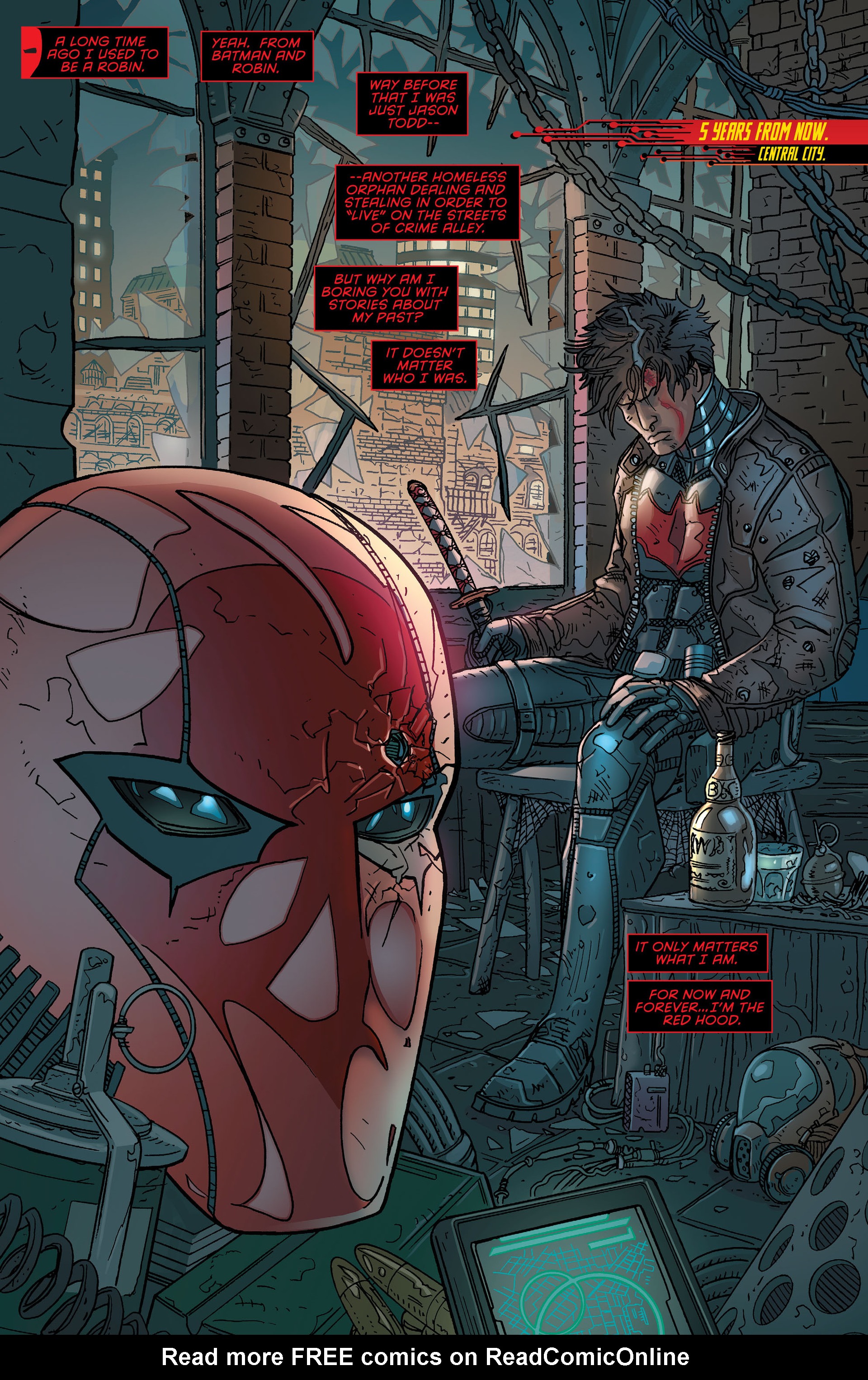 Read online Red Hood and the Outlaws: Futures End comic -  Issue # Full - 2