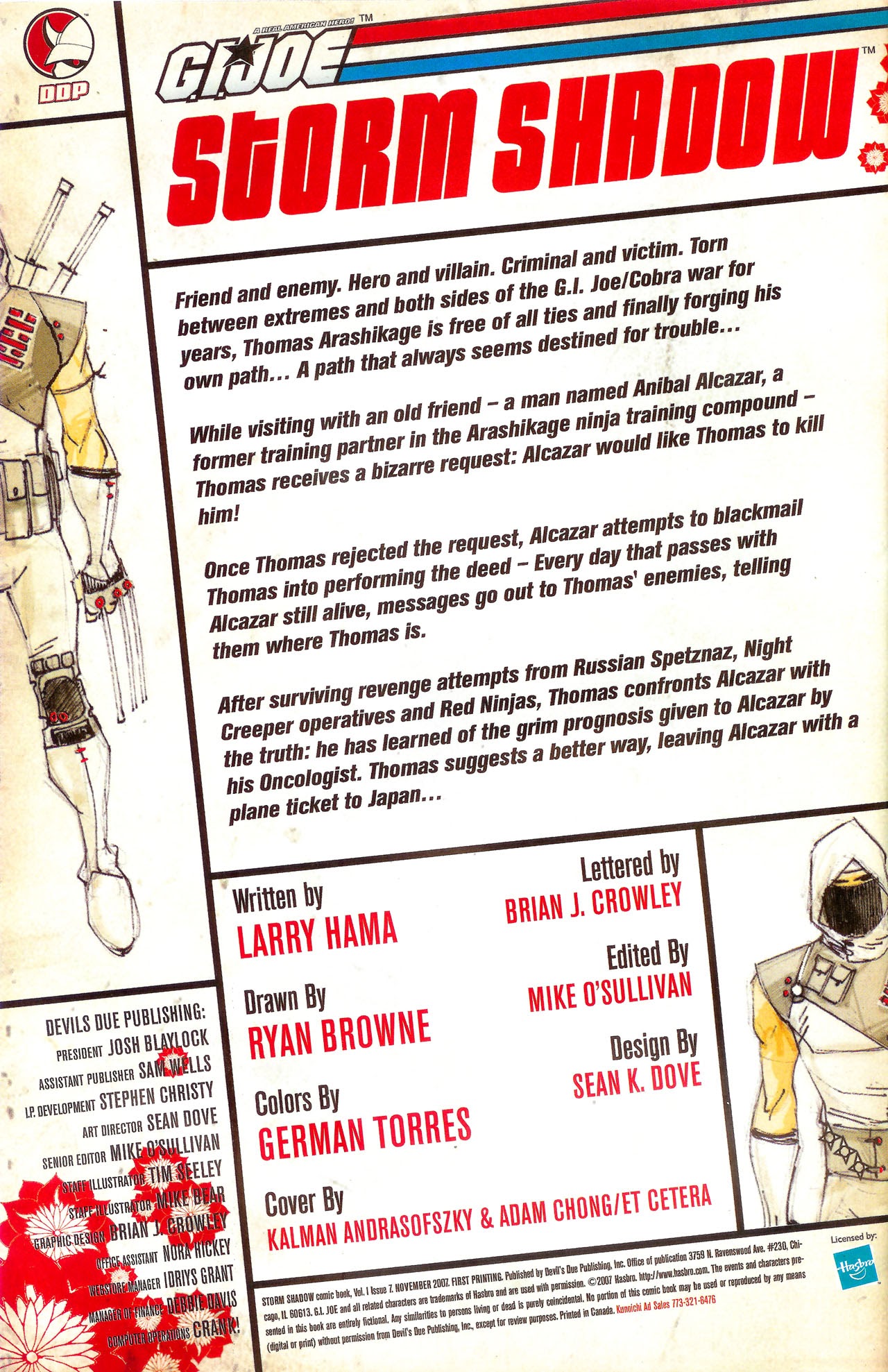 Read online G.I. Joe: Storm Shadow comic -  Issue #7 - 2