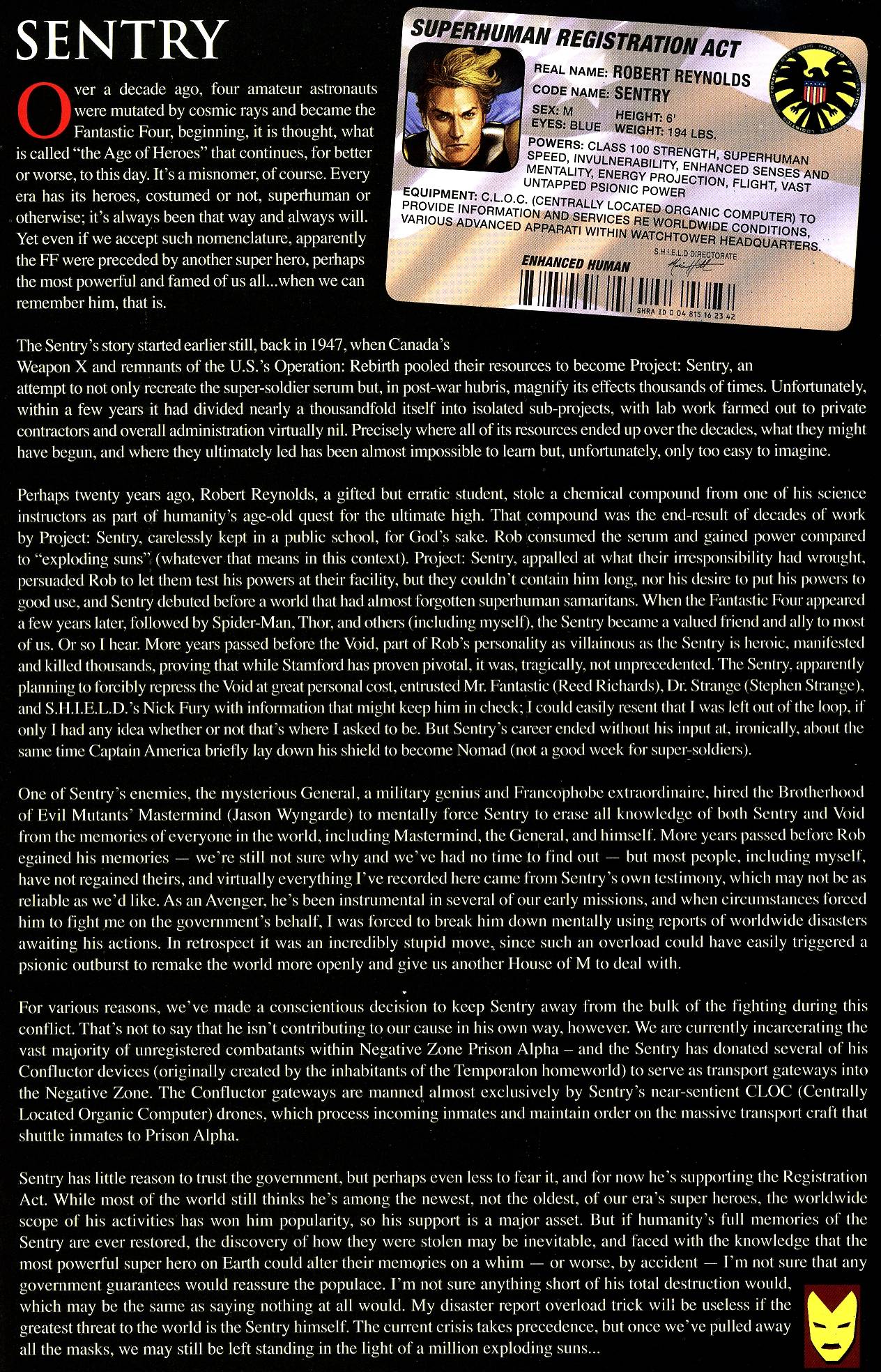 Read online Civil War Files comic -  Issue # Full - 35