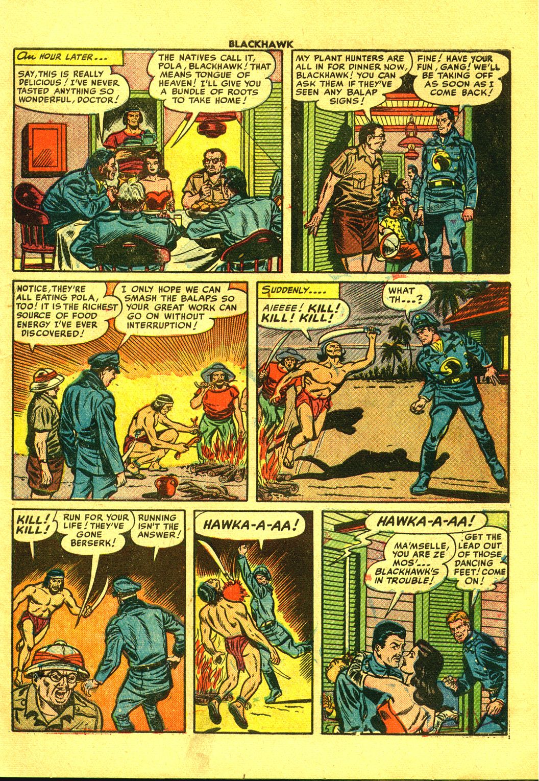 Read online Blackhawk (1957) comic -  Issue #51 - 7